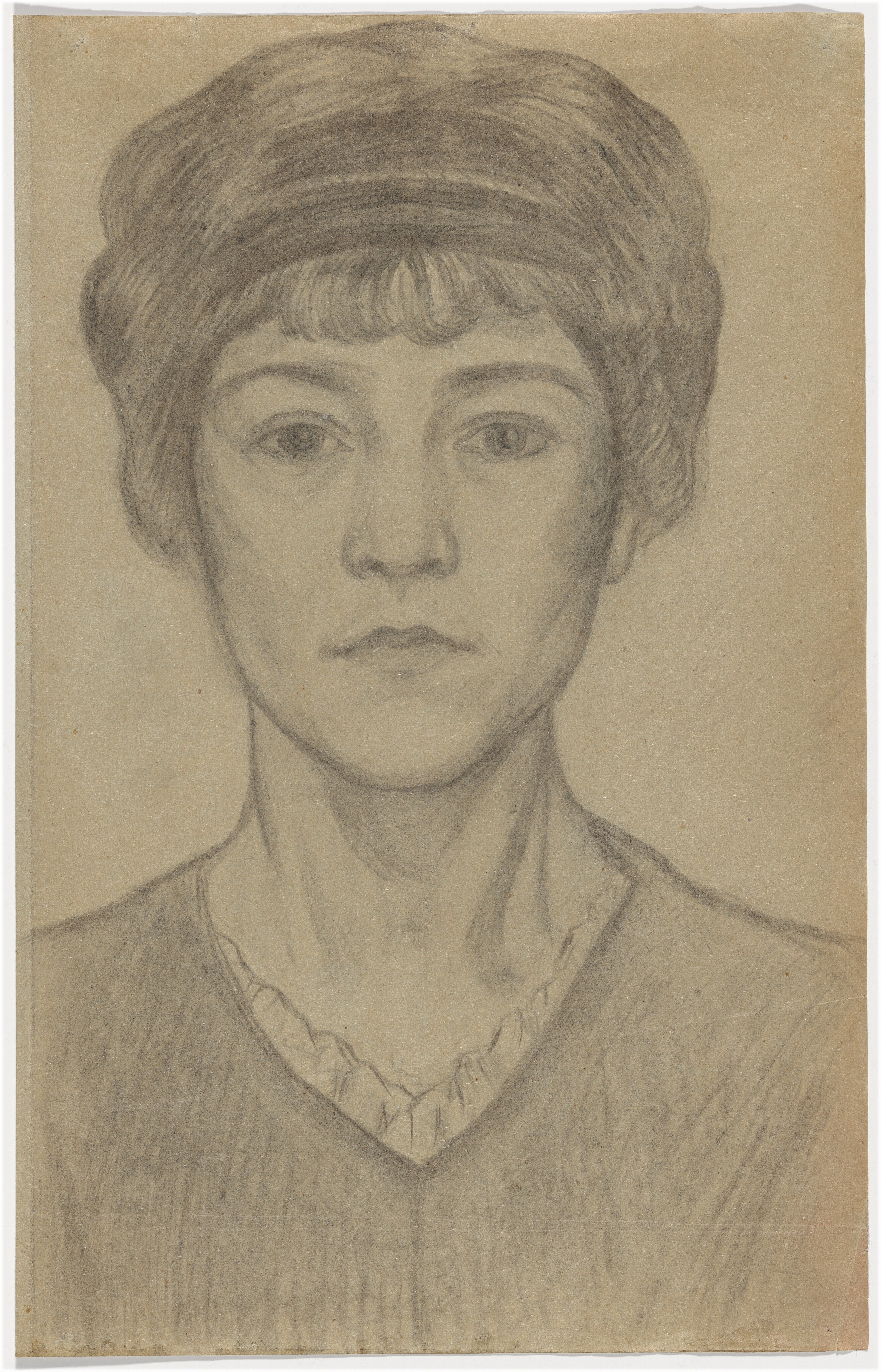 Self-Portrait by Olga Rozanova