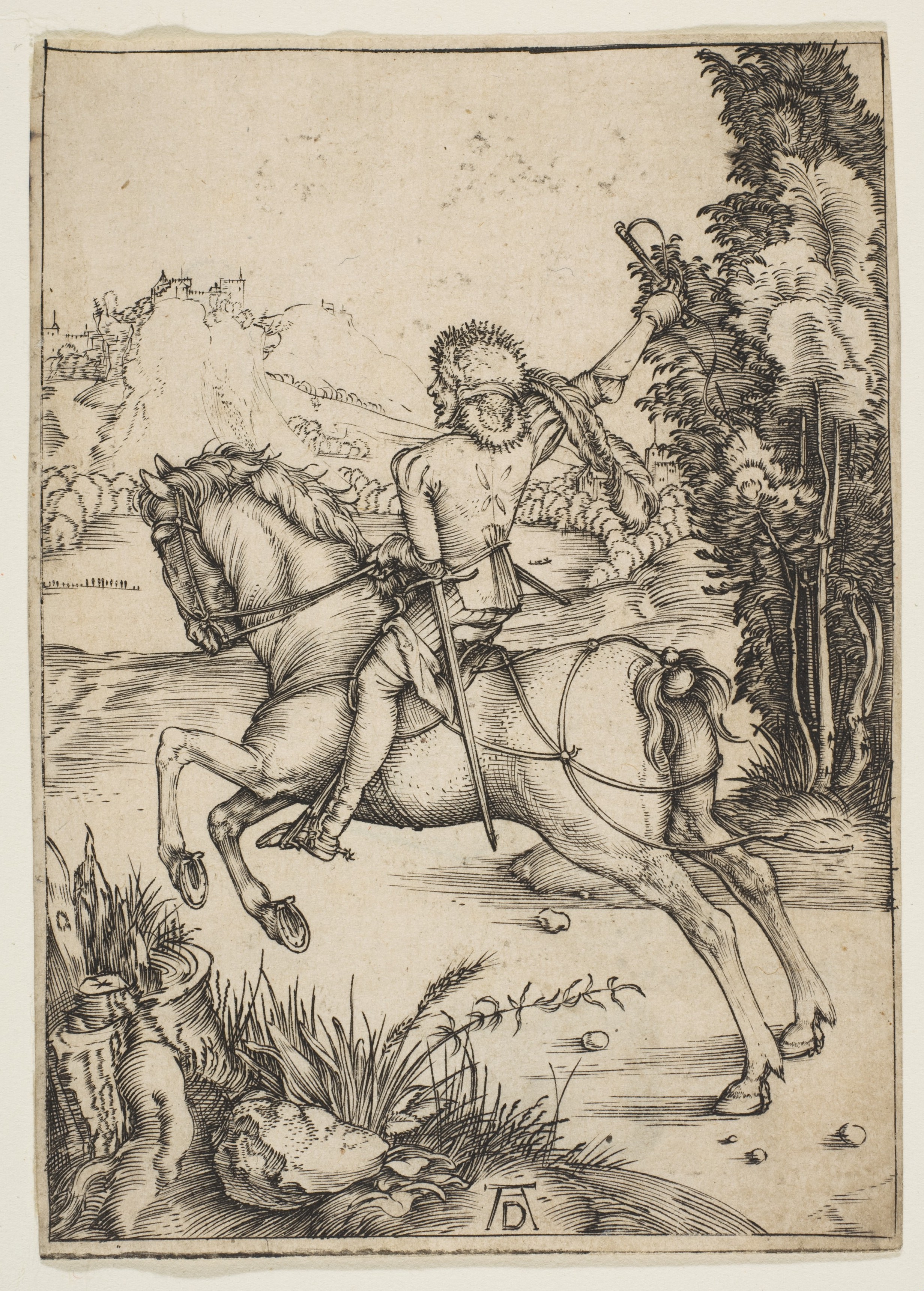 The Little Courier by Albrecht Dürer