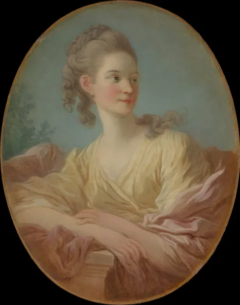Portrait of a Young Woman by Jean Honoré Fragonard