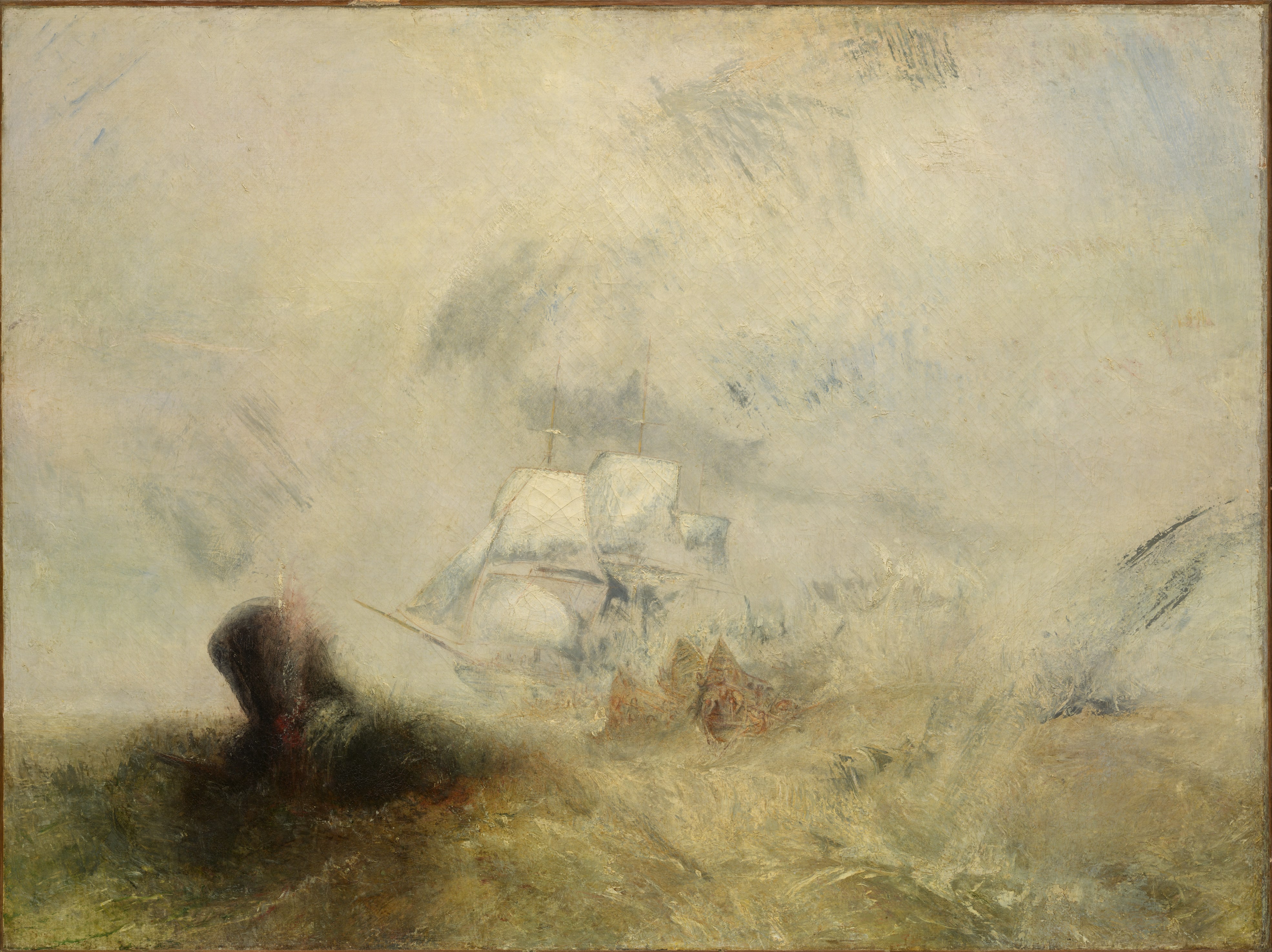 Whalers by Joseph Mallord William Turner