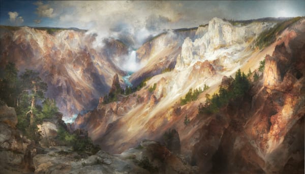 The Grand Canyon of the Yellowstone by Thomas Moran