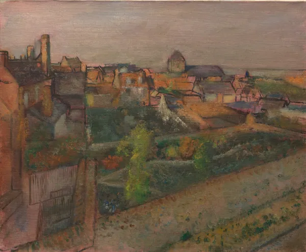 View of Saint-Valéry-sur-Somme by Edgar Degas