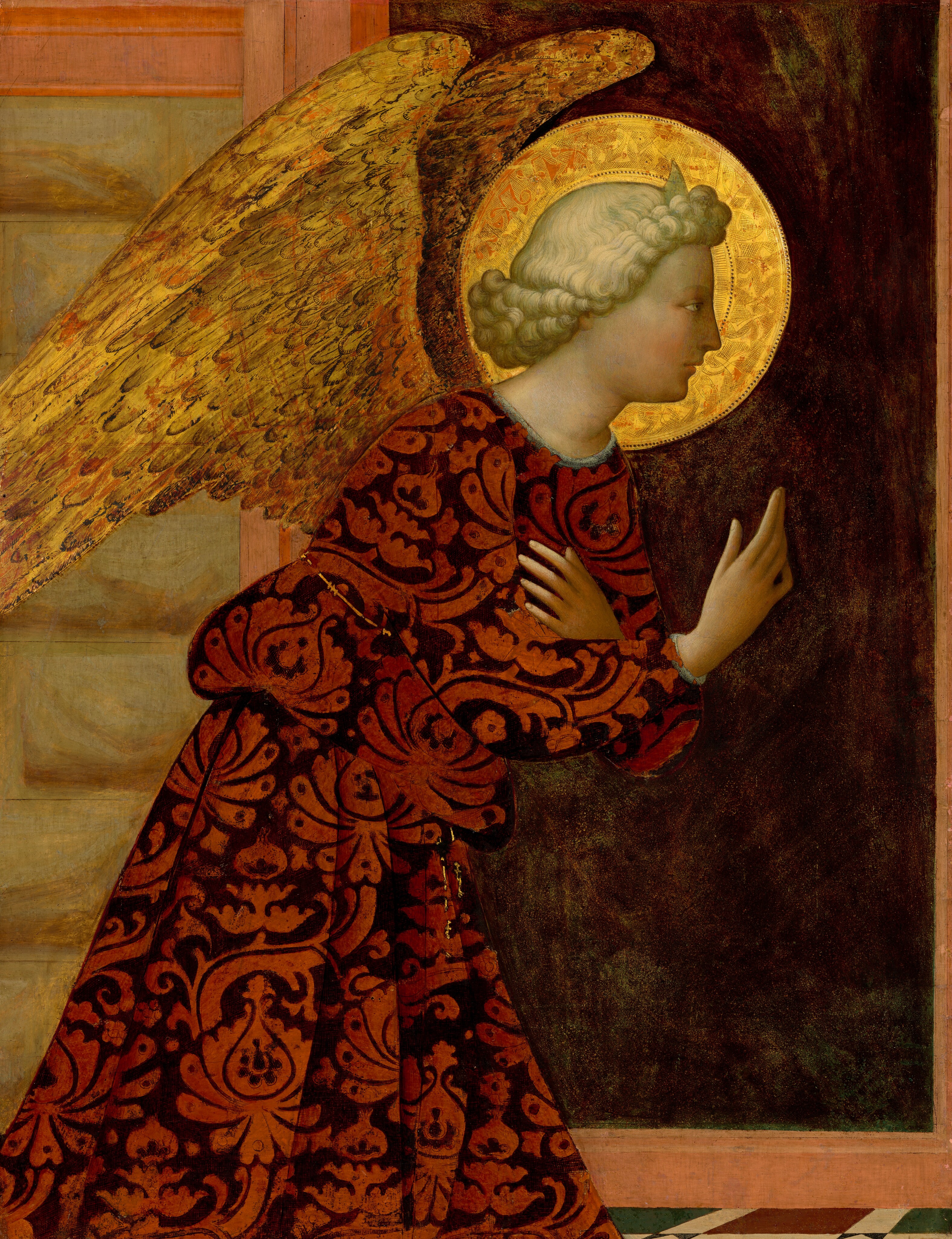 The Archangel Gabriel by Masolino da Panicale