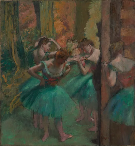 Dancers, Pink and Green by Edgar Degas
