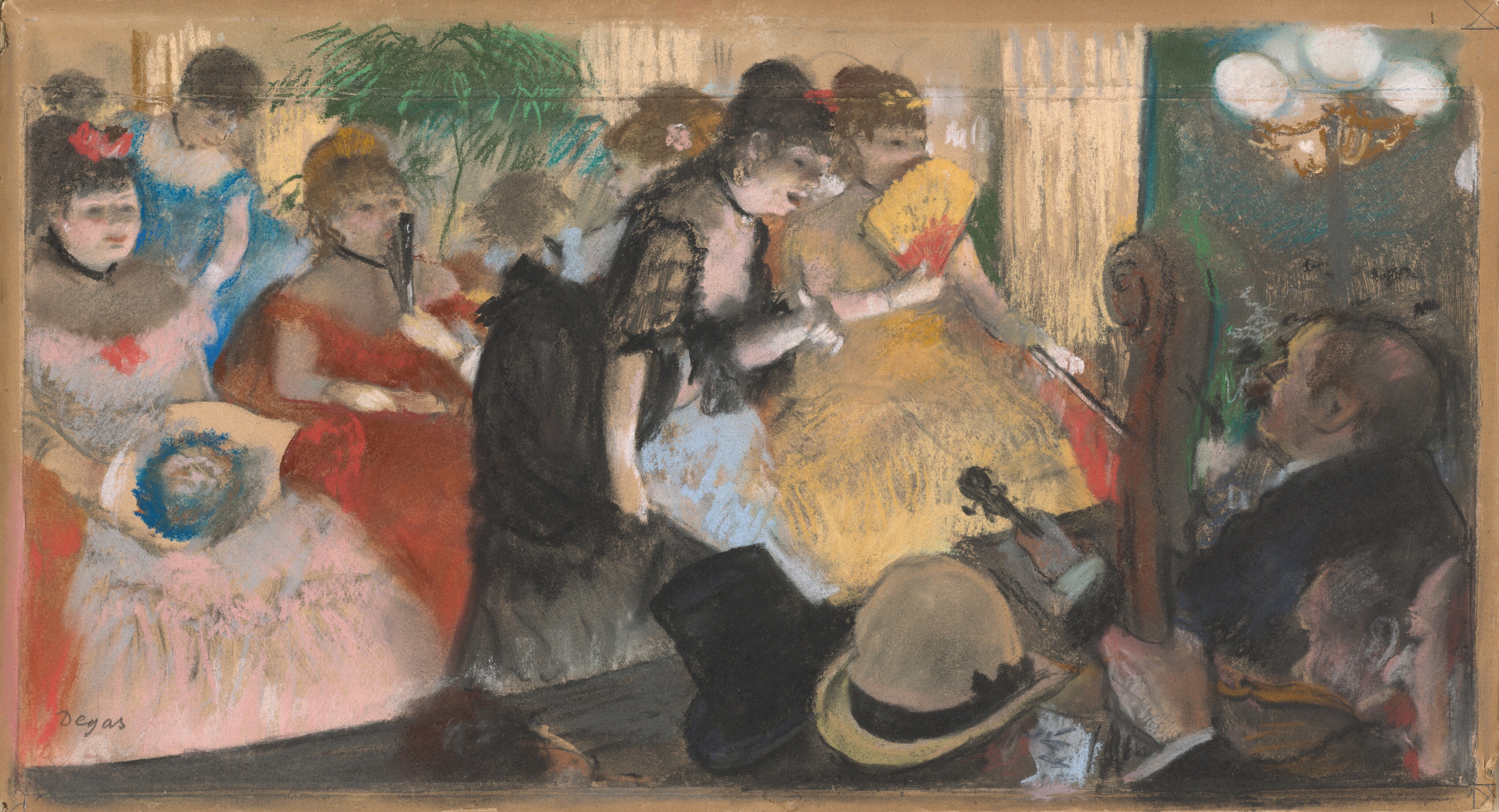 Café-Concert by Edgar Degas