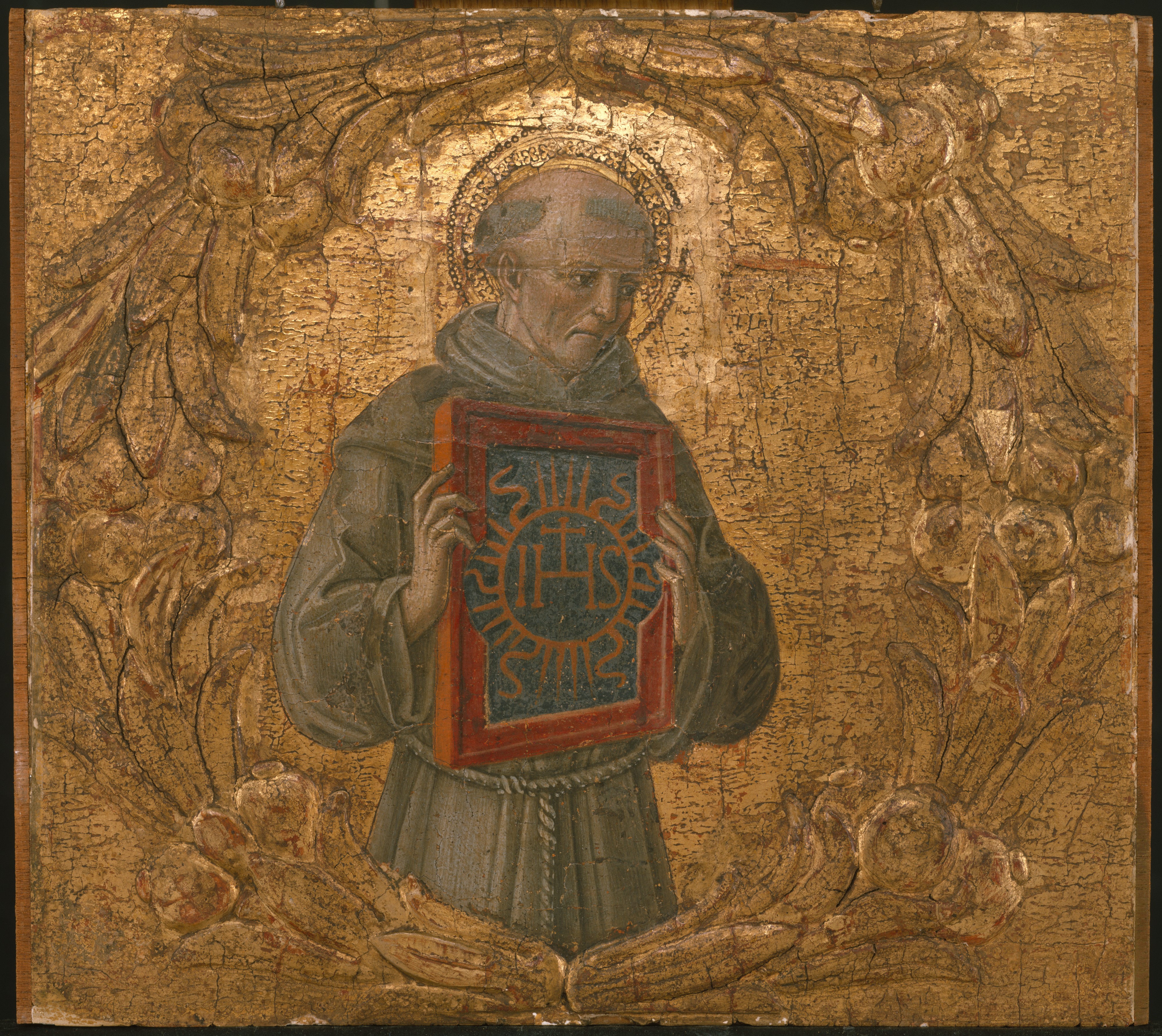 Saint Bernardino of Siena by Benvenuto di Giovanni