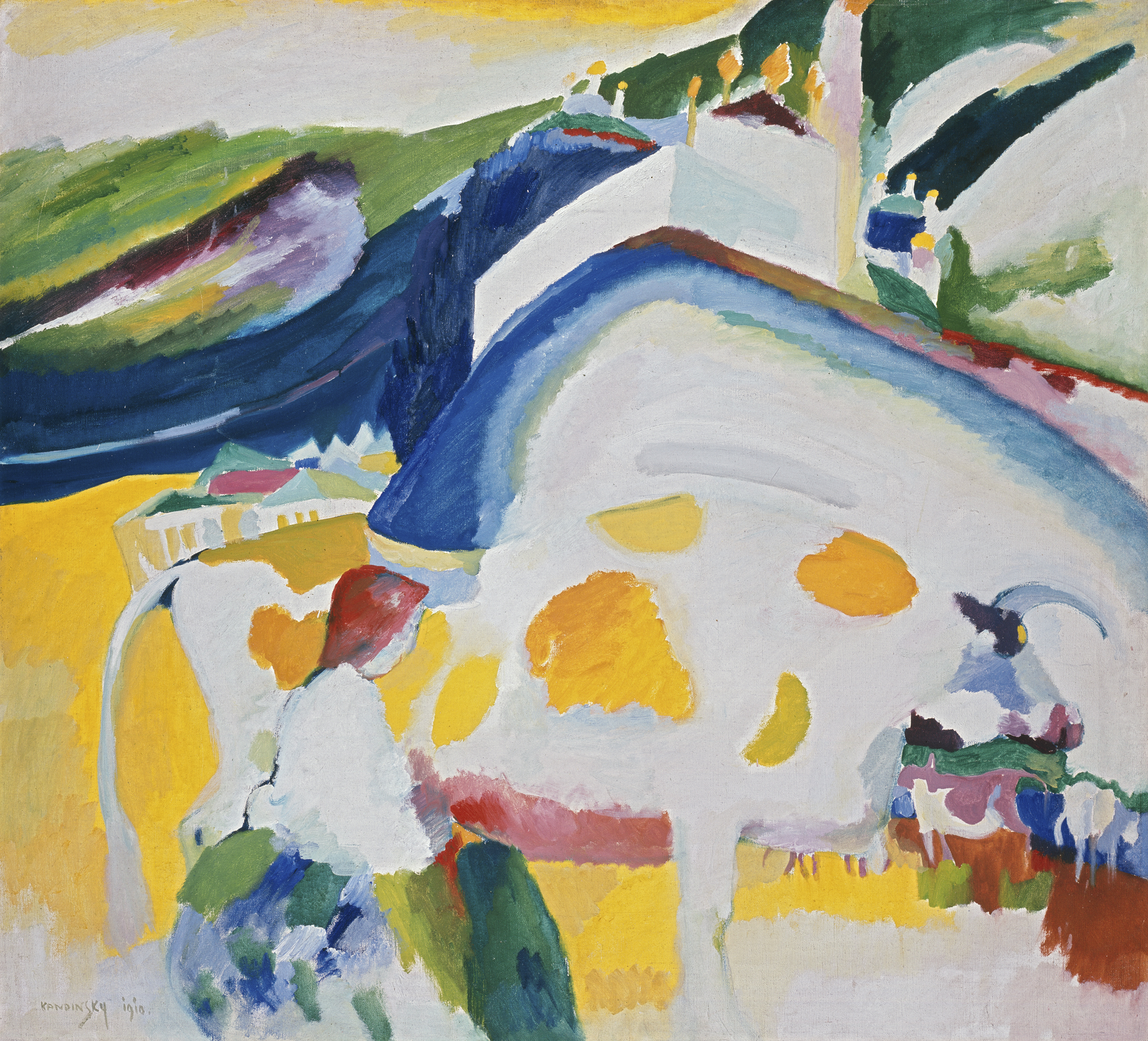 Die Kuh by Wassily Kandinsky