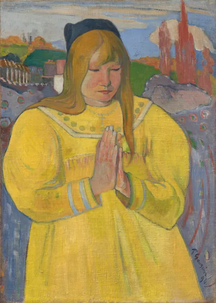 Young Christian Girl by Paul Gauguin