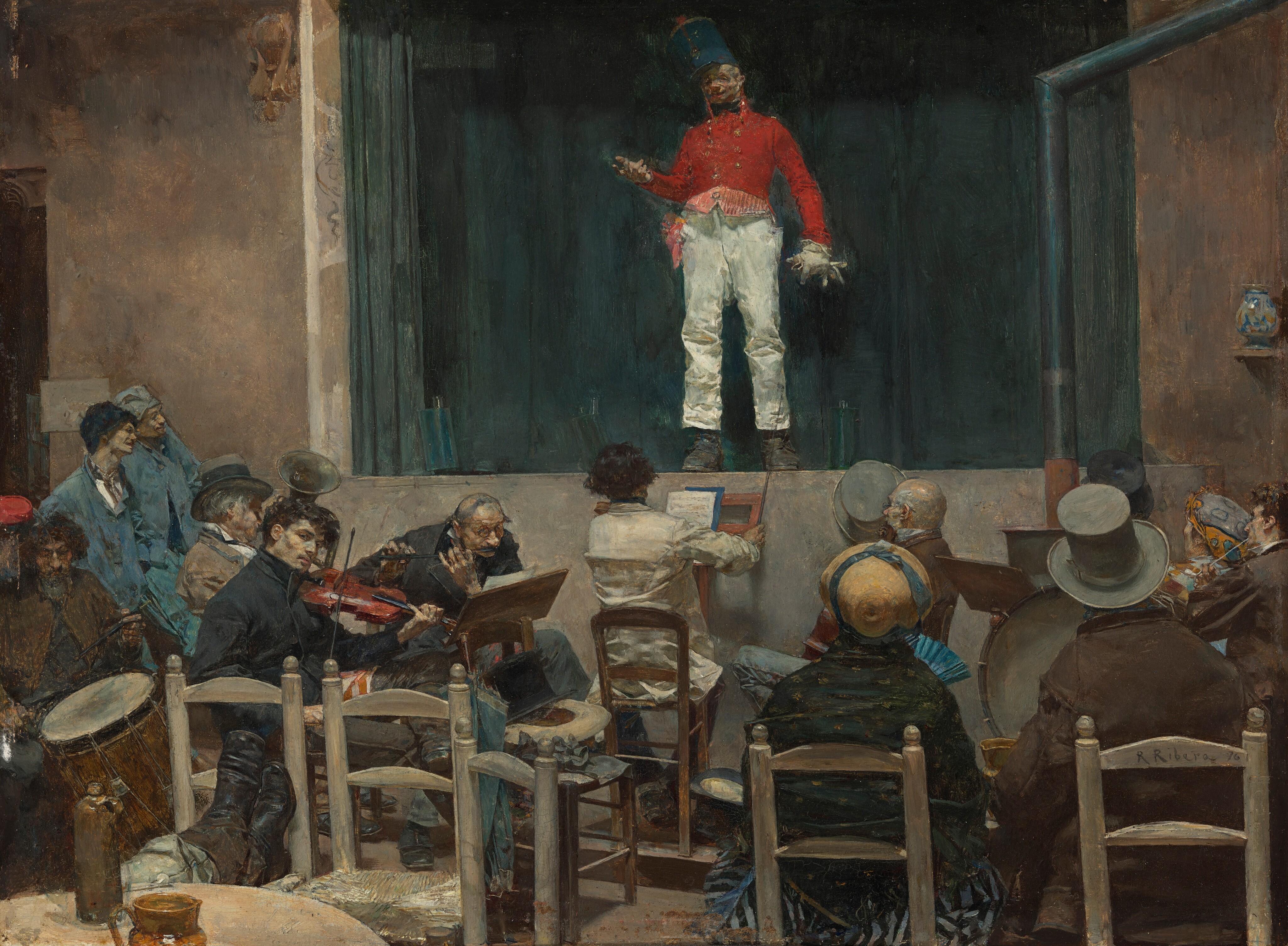 The Café Singer by Romà Ribera Cirera