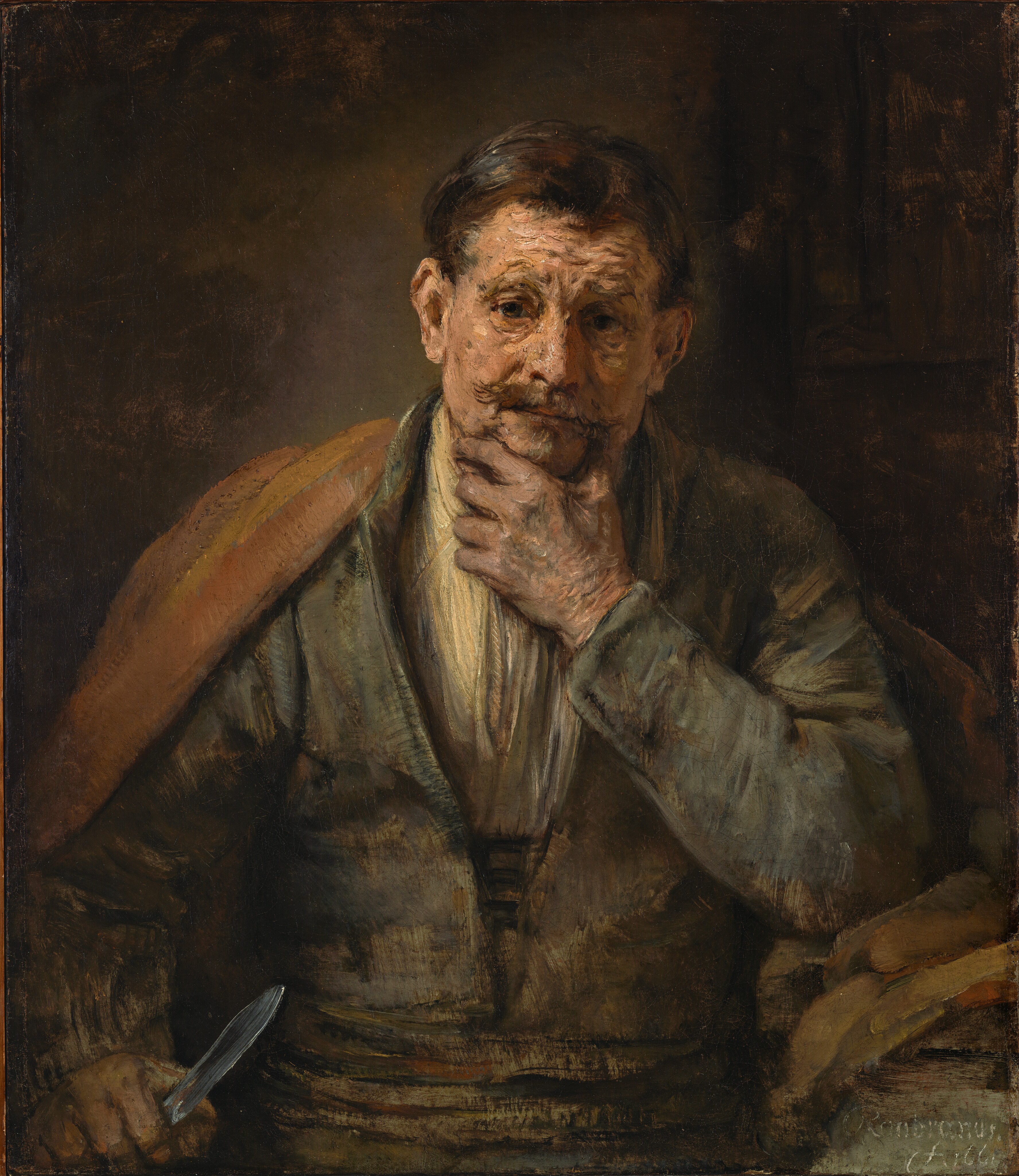 Saint Bartholomew by Rembrandt van Rijn