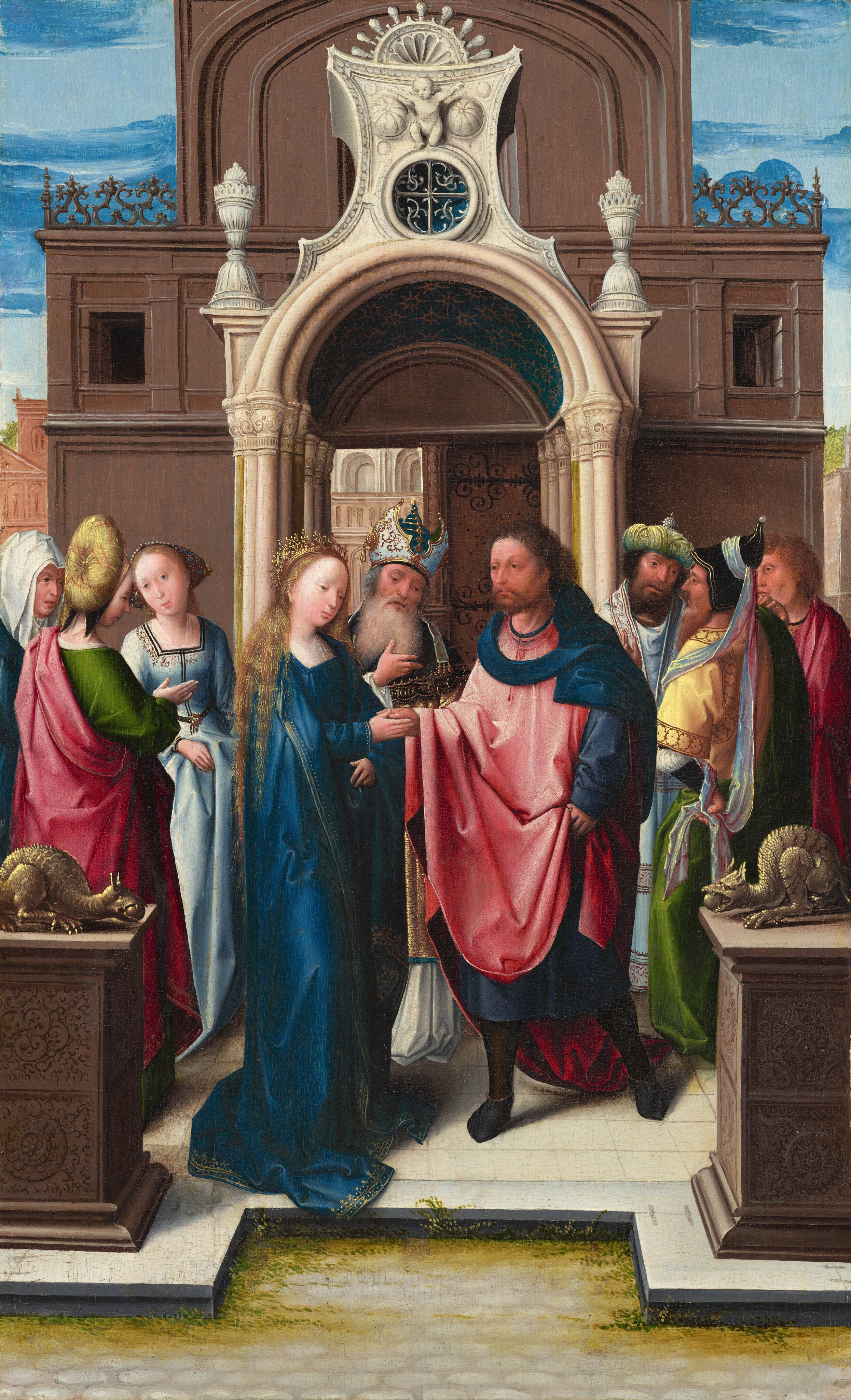 The Marriage of the Virgin by Bernard van Orley