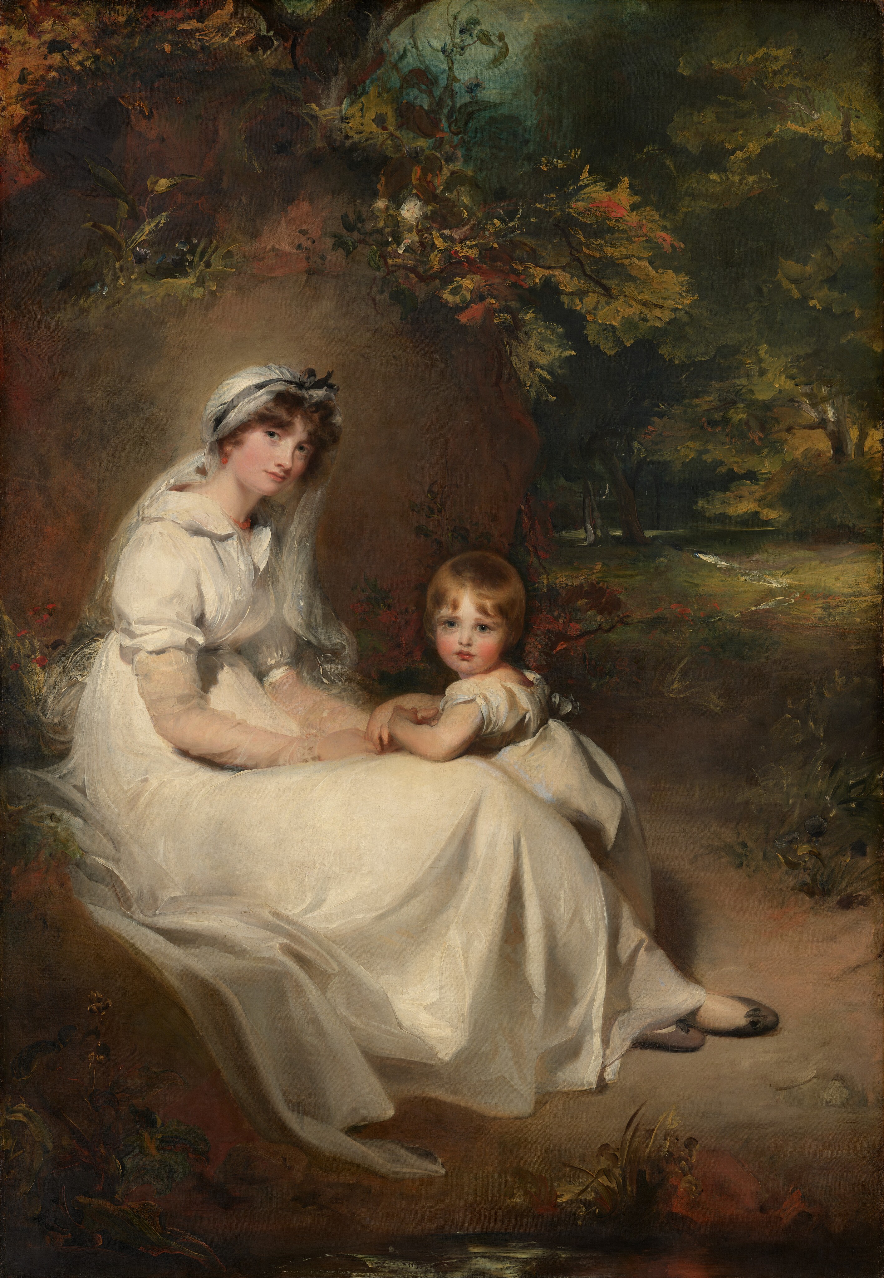 Lady Mary Templetown and Her Eldest Son by Sir Thomas Lawrence