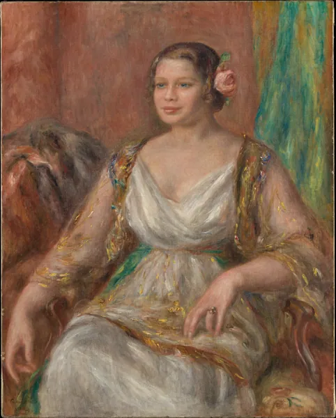 Tilla Durieux (Ottilie Godeffroy, 1880–1971) by Auguste Renoir