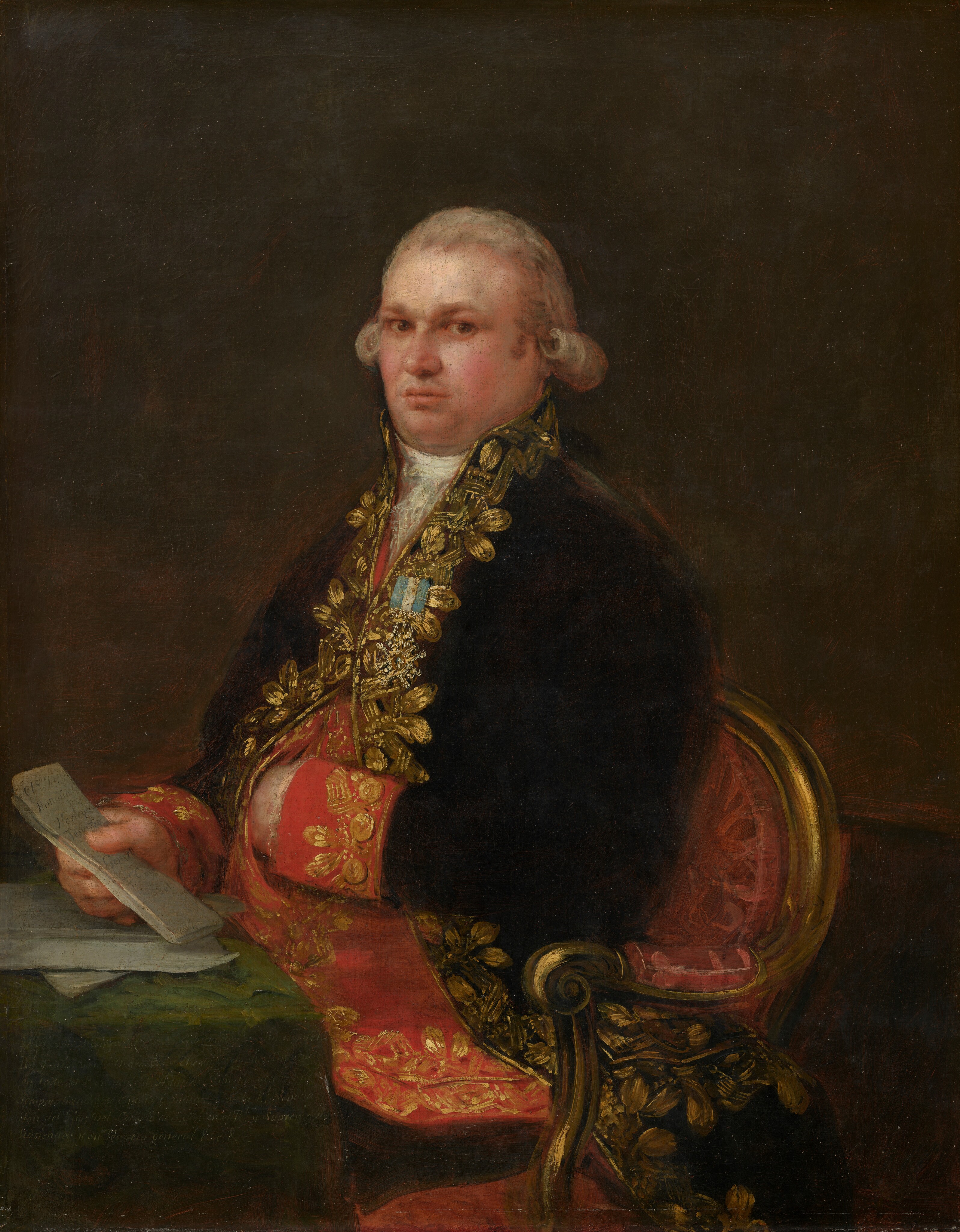 Don Antonio Noriega by Francisco de Goya