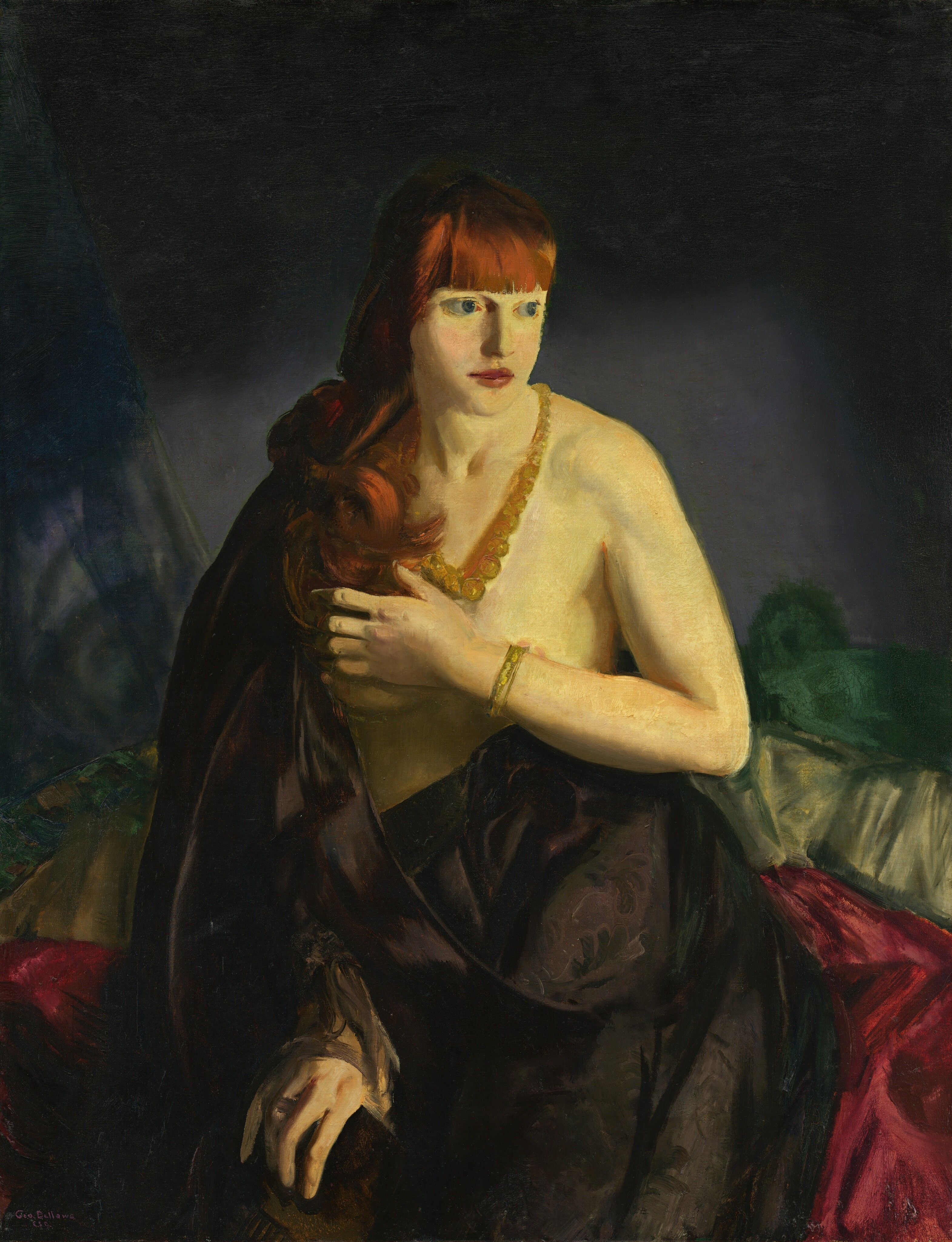 Nude with Red Hair by George Bellows