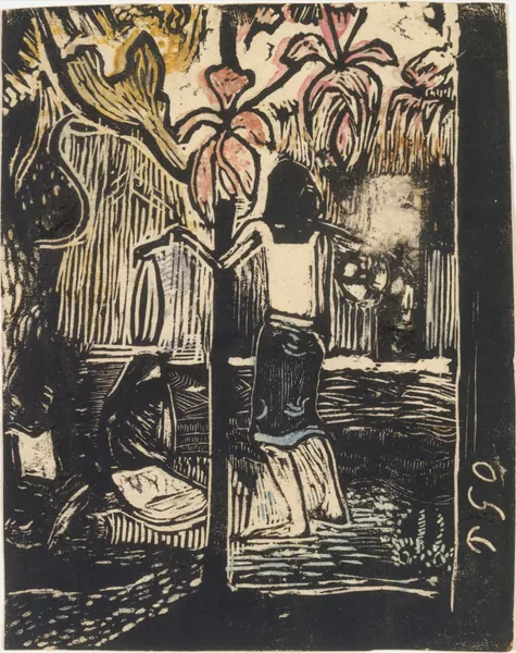 Fragrance (Noa Noa), small block by Paul Gauguin