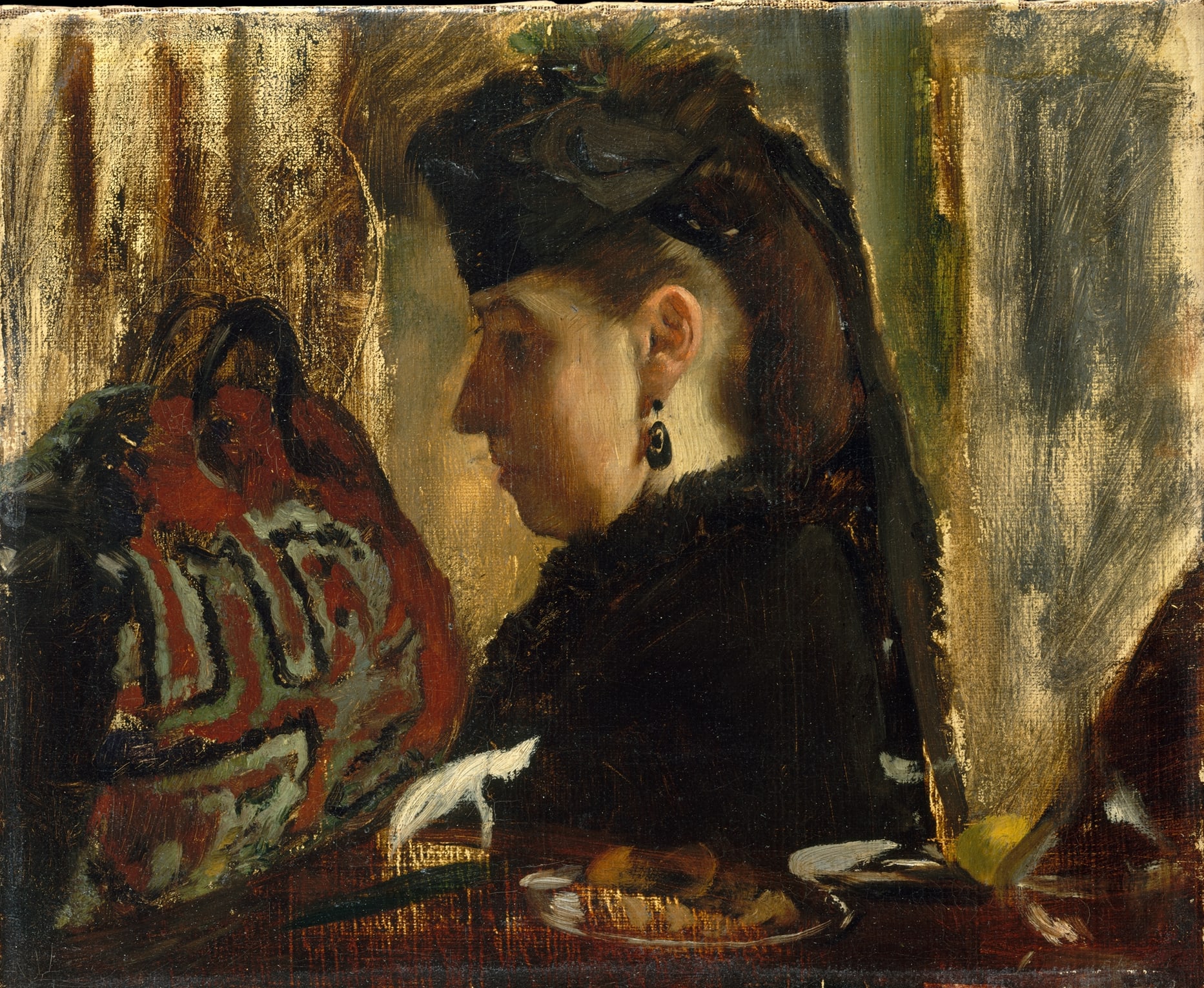 Marie Dihau (1843–1935) by Edgar Degas