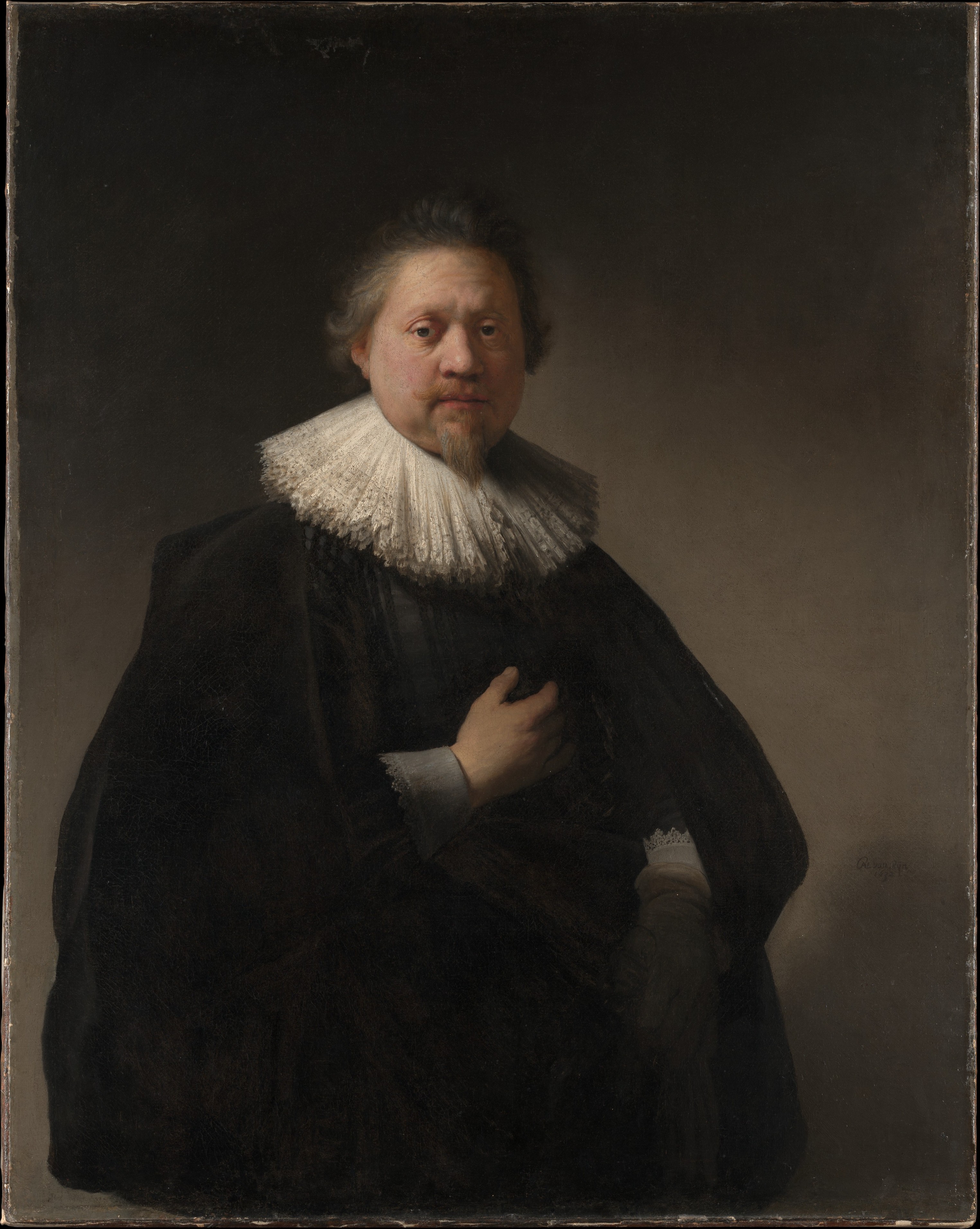 Portrait of a Man, probably a Member of the Van Beresteyn Family by Rembrandt van Rijn