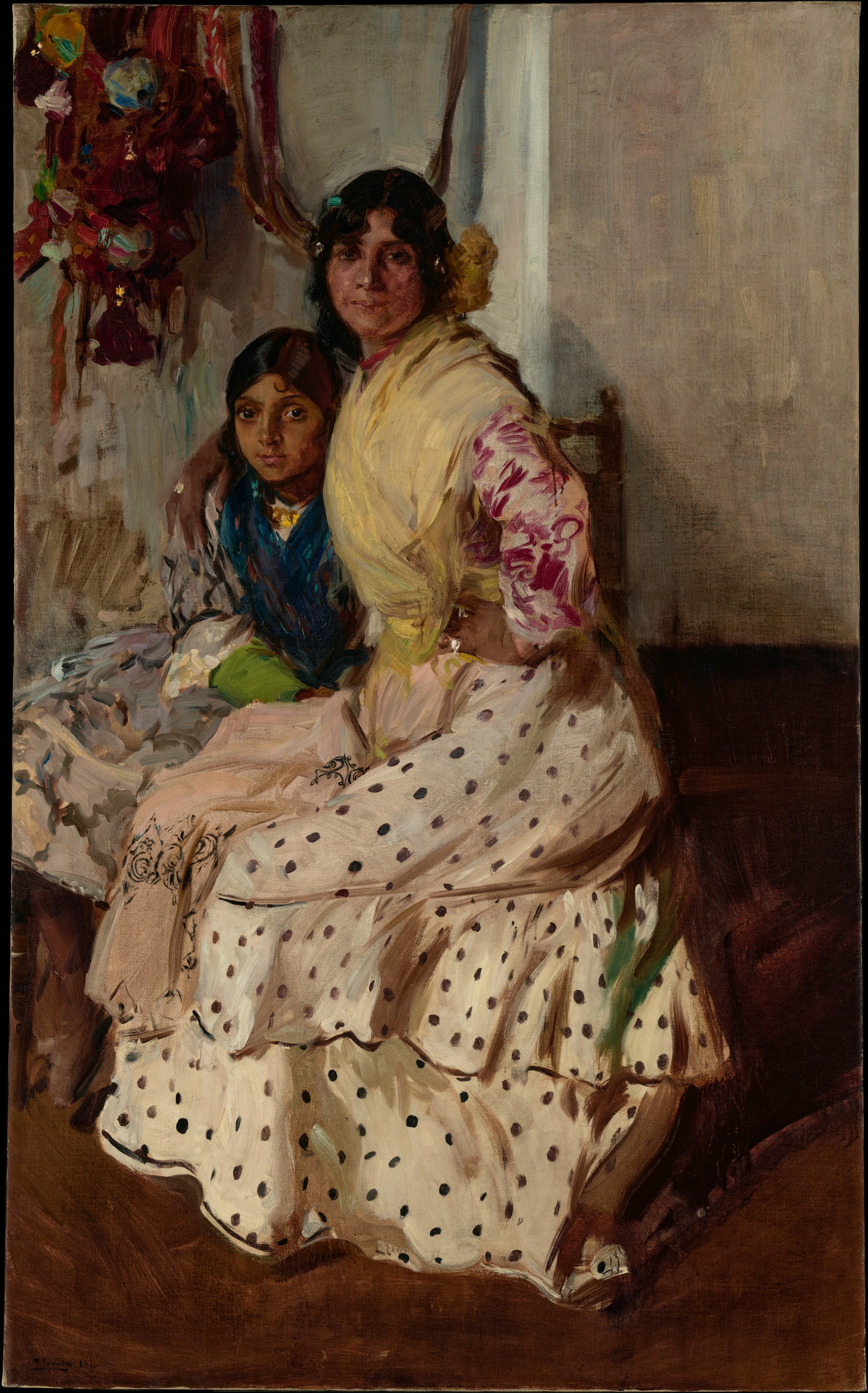 Pepilla and her Daughter by Joaquín Sorolla y Bastida