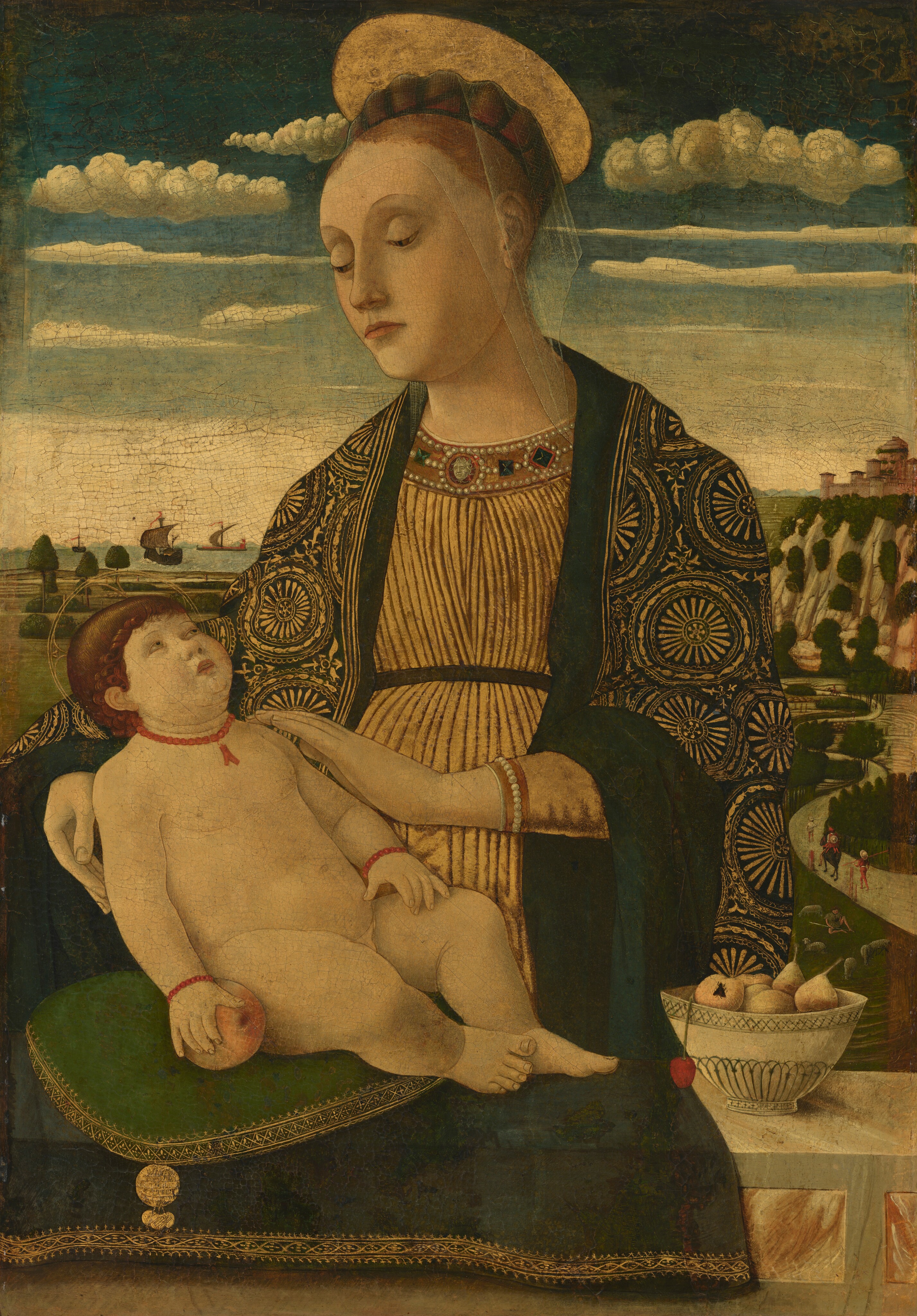 Madonna and Child by Francesco Benaglio