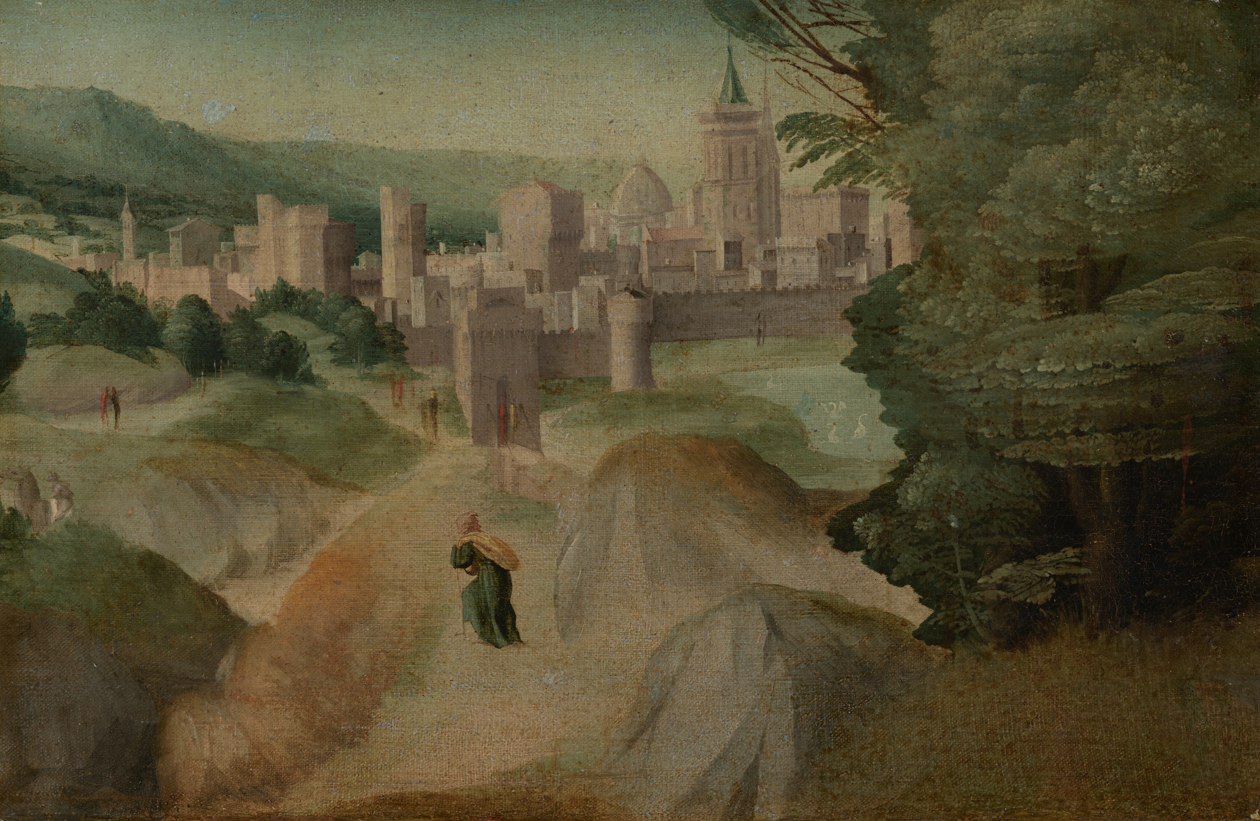 Scenes from a Legend by Giovanni Larciani (Master of the Kress Landscapes)