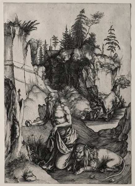 St. Jerome in Penitence by Albrecht Dürer