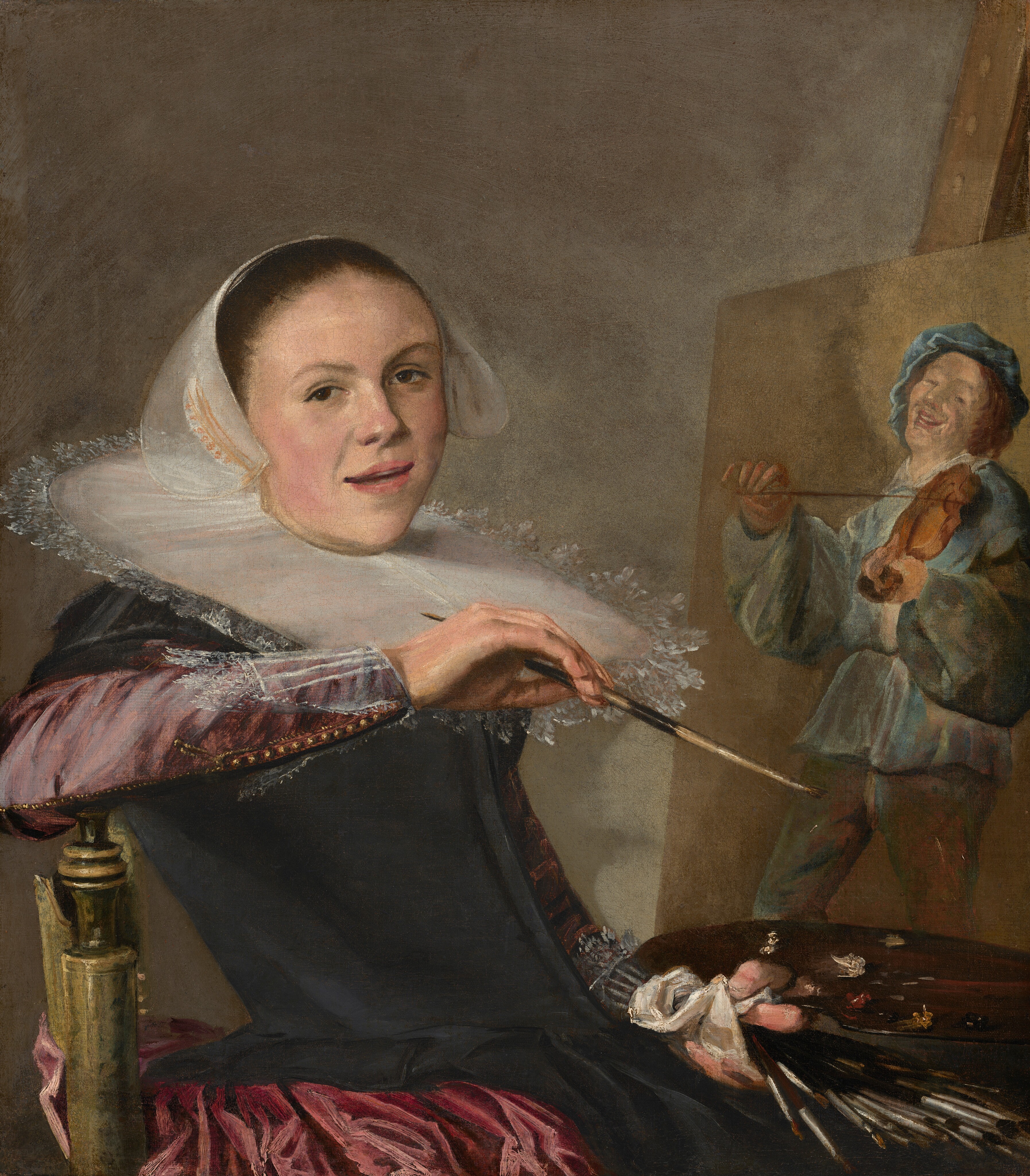 Self-Portrait by Judith Leyster