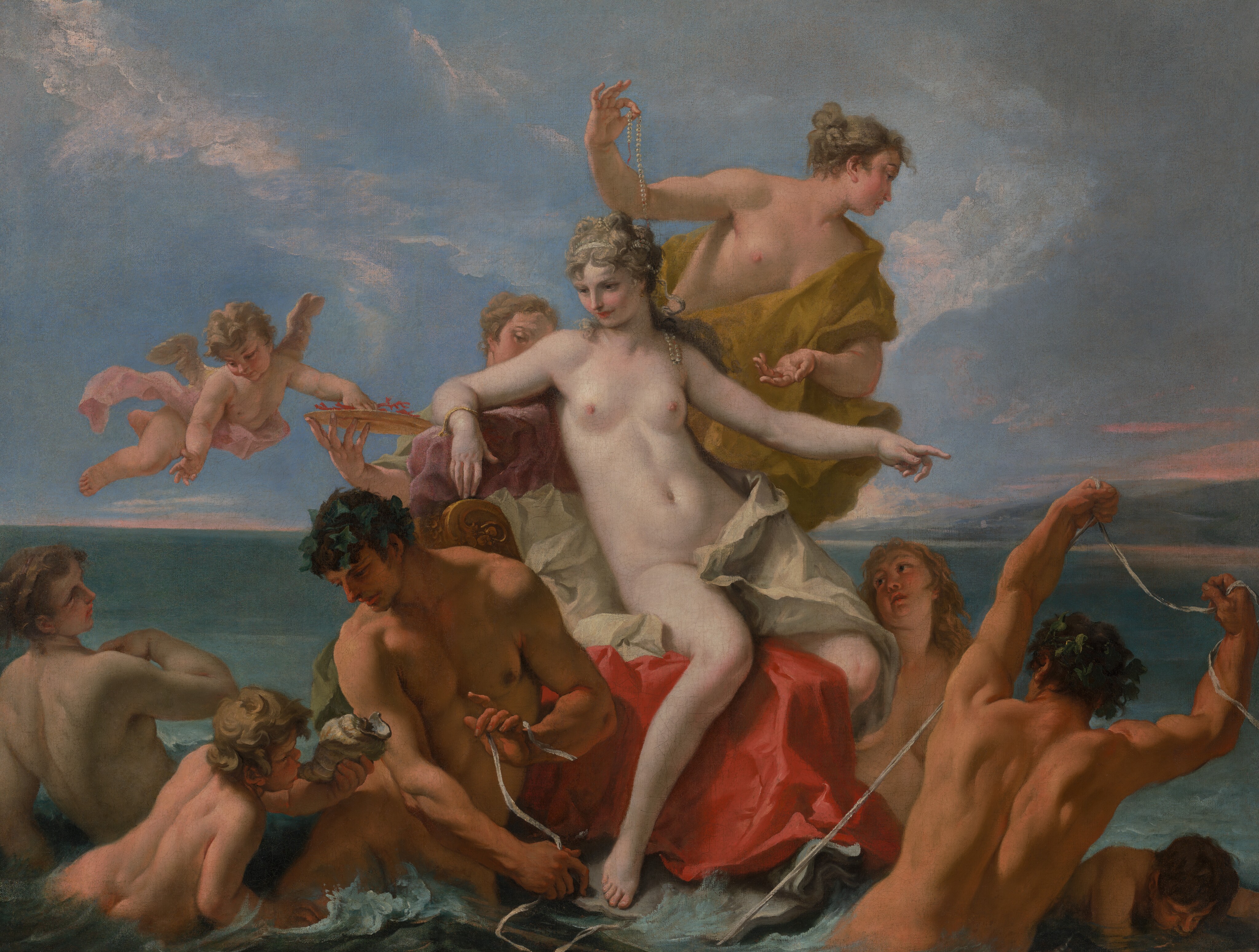 Triumph of the Marine Venus by Sebastiano Ricci