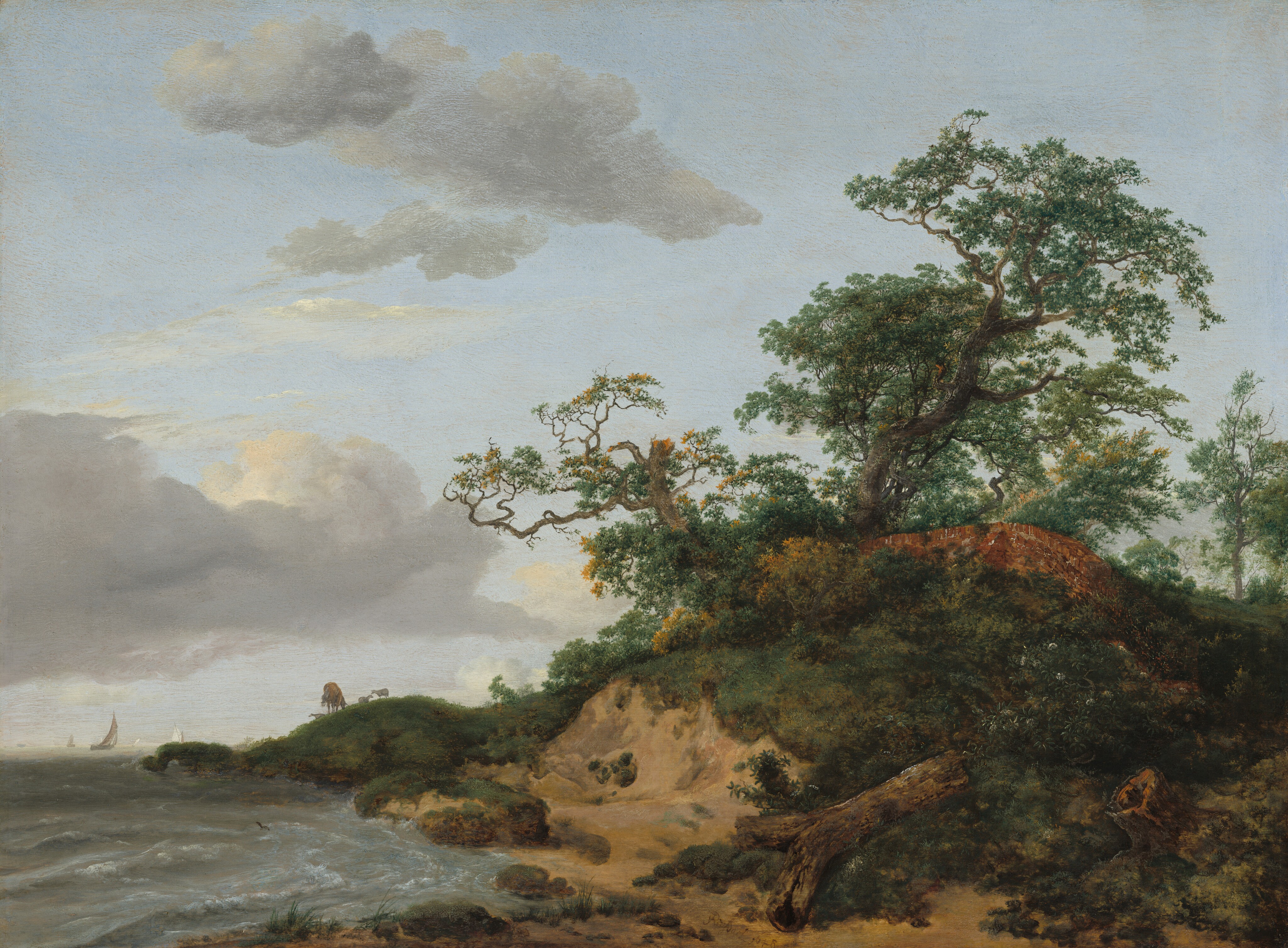 Dunes by the Sea by Jacob van Ruisdael