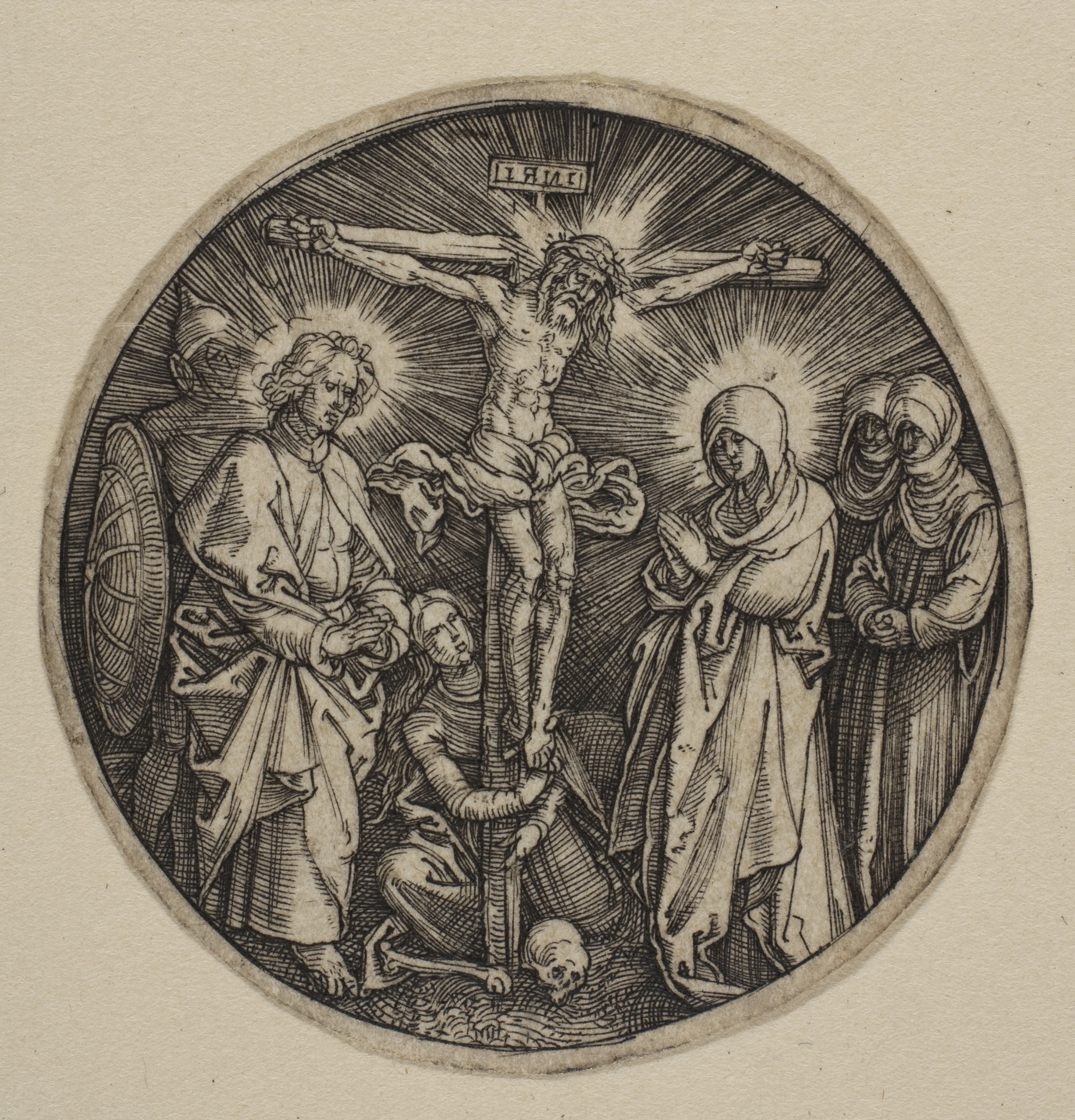The Crucifixion (Round) by Albrecht Dürer