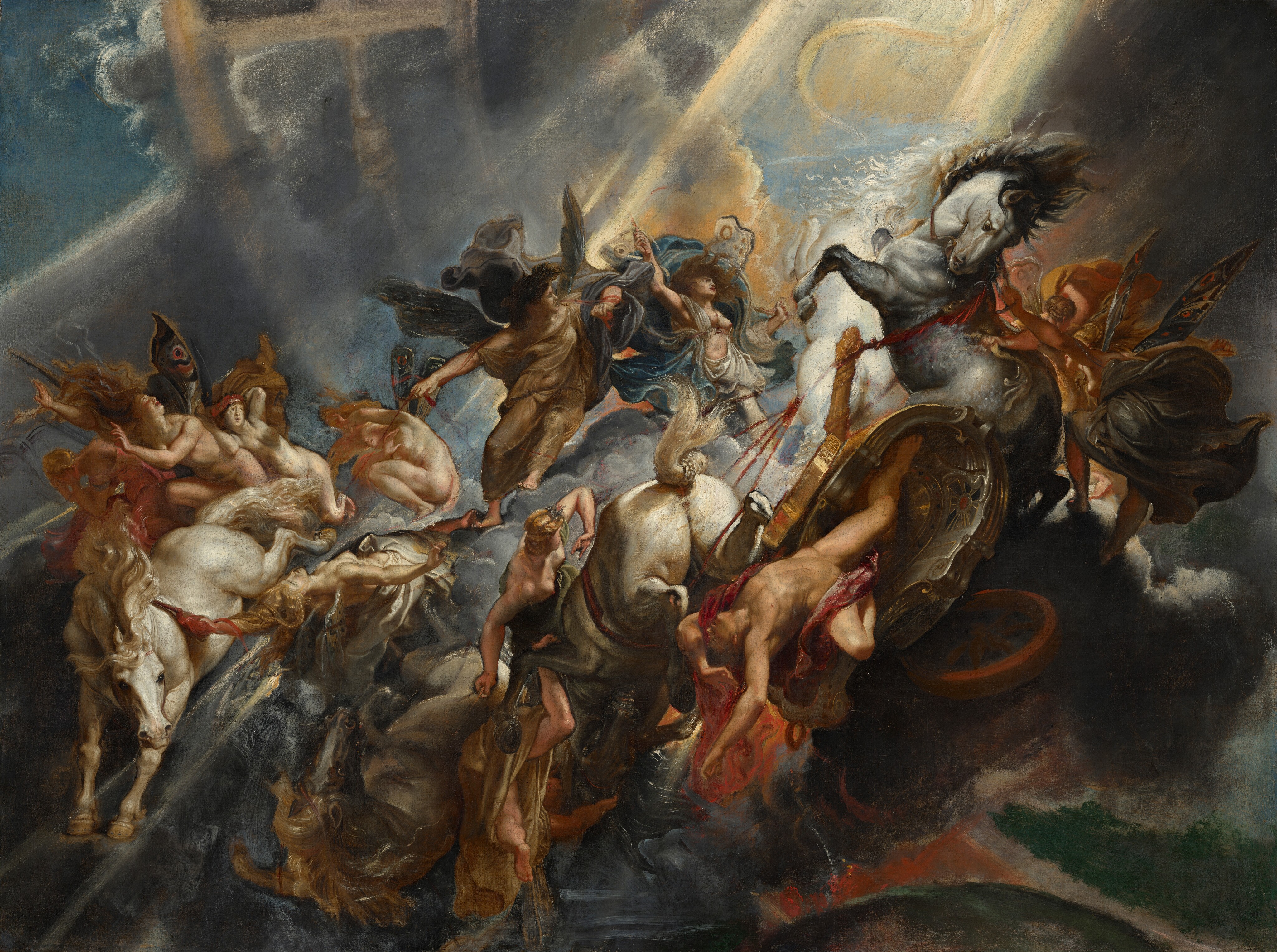The Fall of Phaeton by Peter Paul Rubens