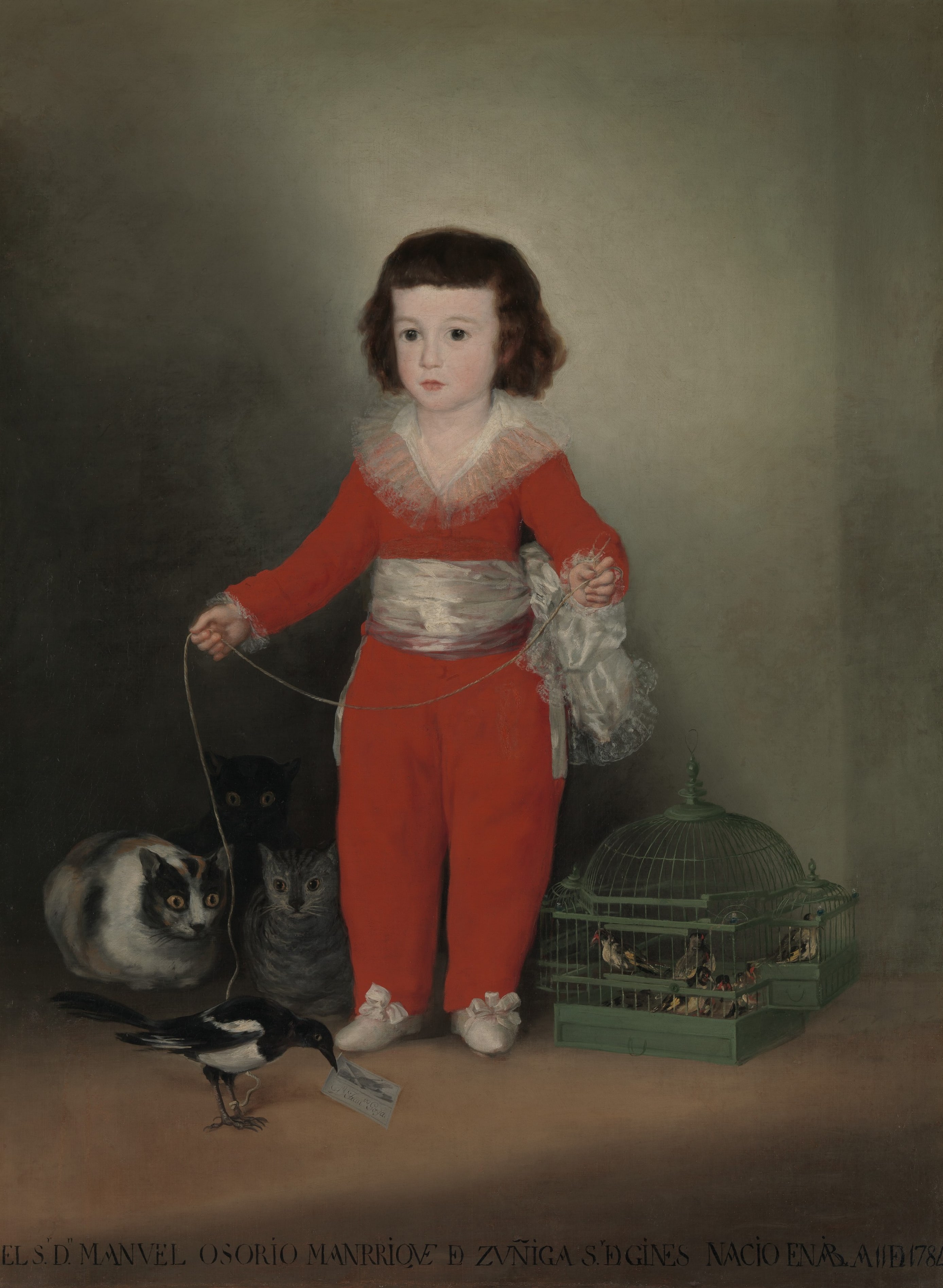 Manuel Osorio Manrique de Zuñiga (1784–1792) by Goya (Francisco de Goya y Lucientes)