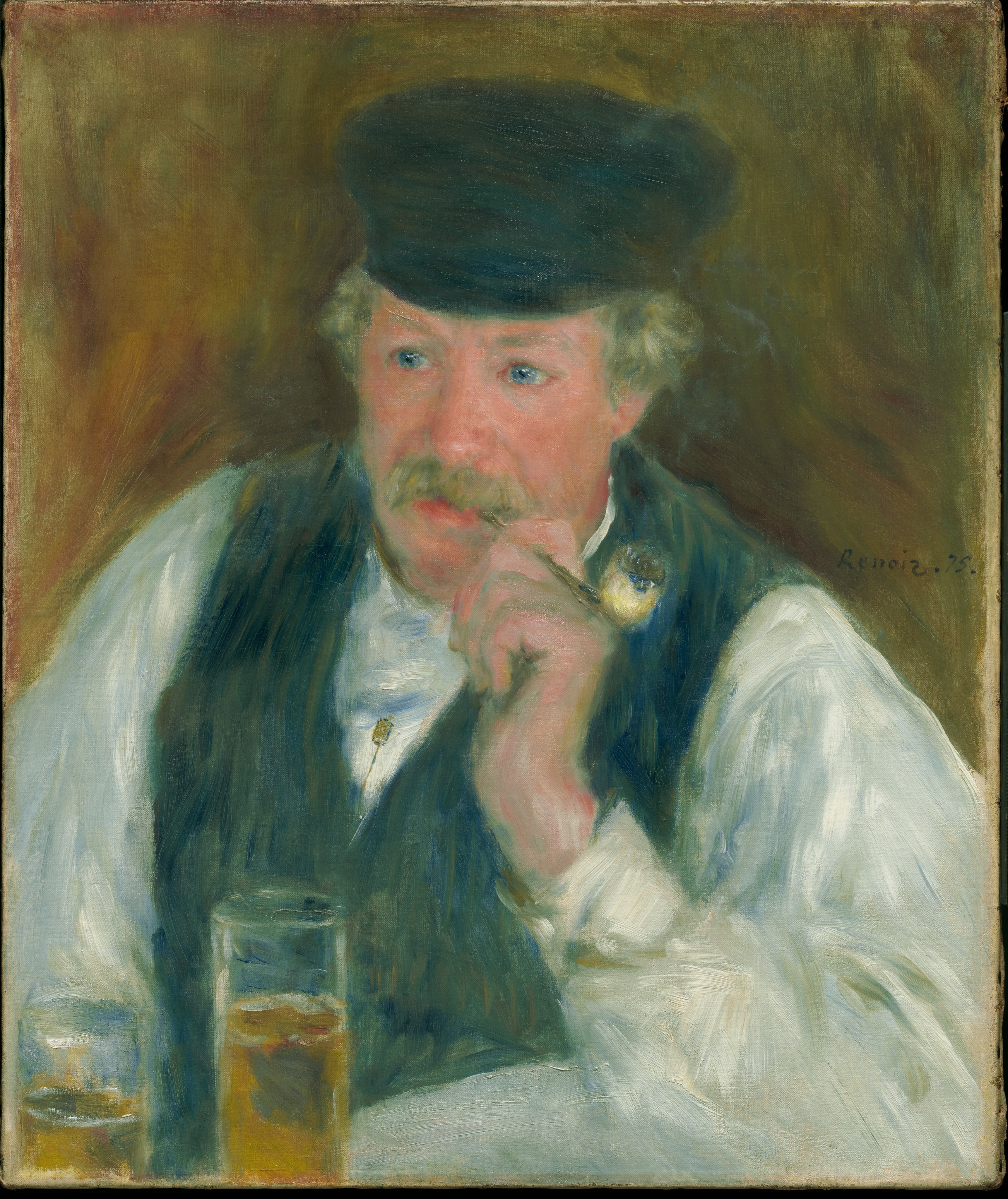 Père Fournaise by Pierre-Auguste Renoir