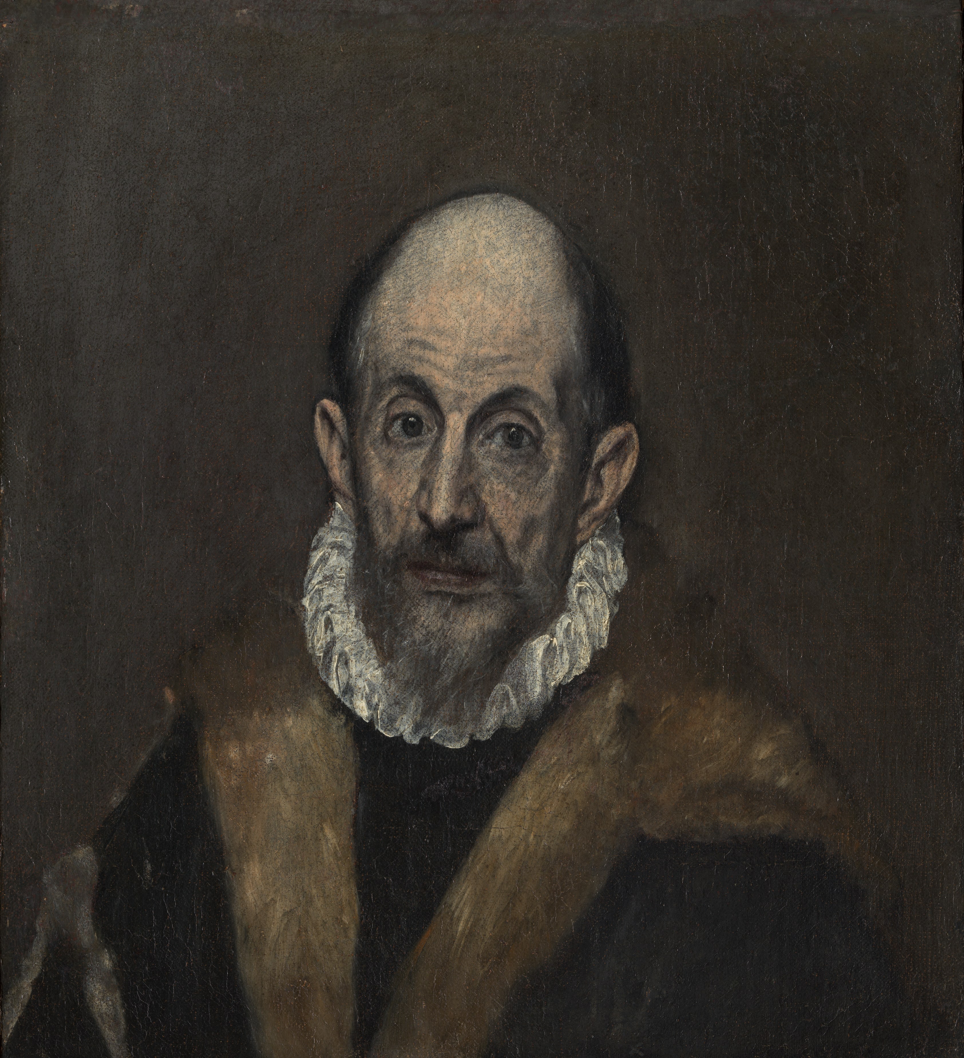 Portrait of an Old Man by El Greco (Domenikos Theotokopoulos)