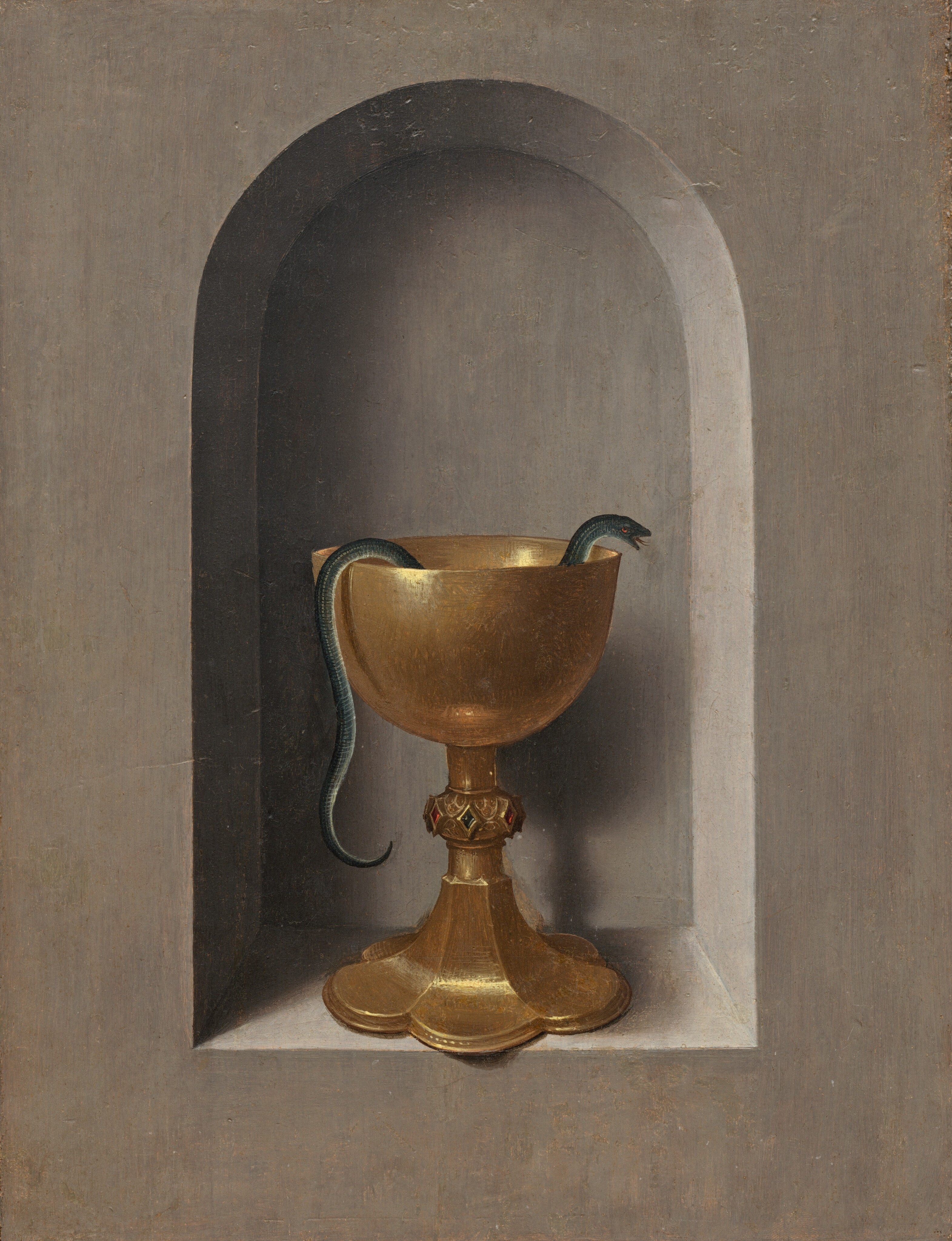 Chalice of Saint John the Evangelist [reverse] by Hans Memling