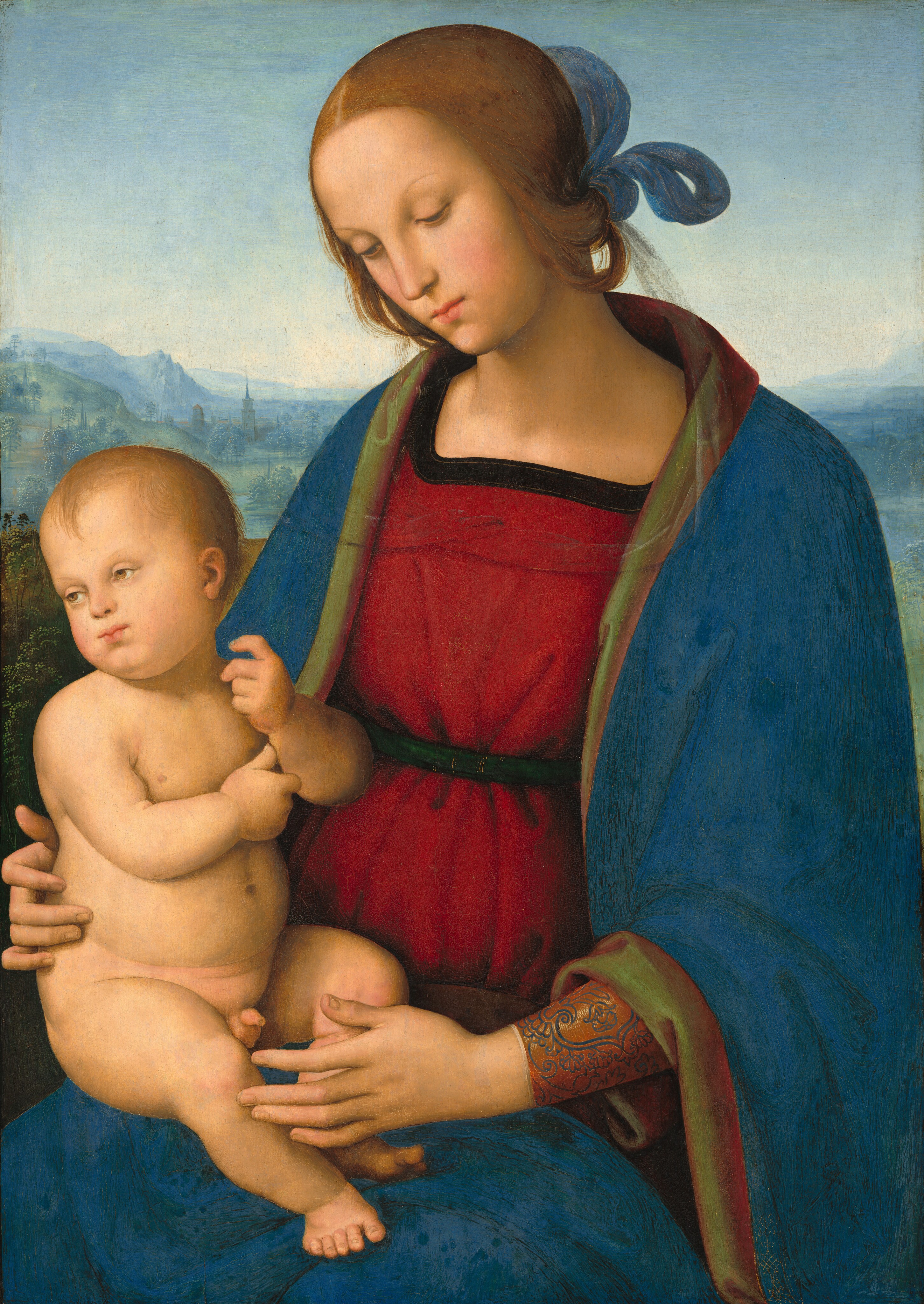 Madonna and Child by Pietro Perugino