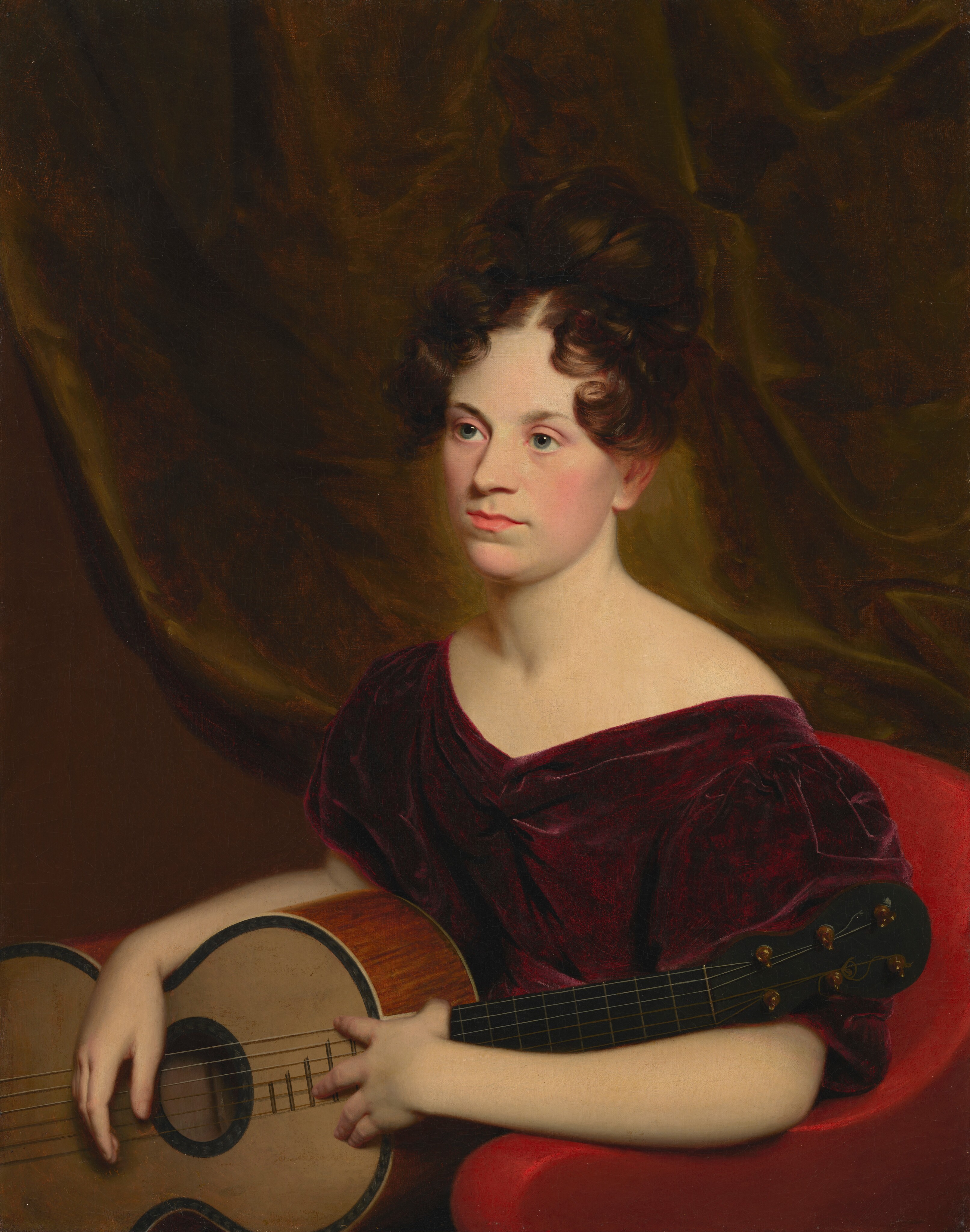Cora Livingston by Charles Cromwell Ingham