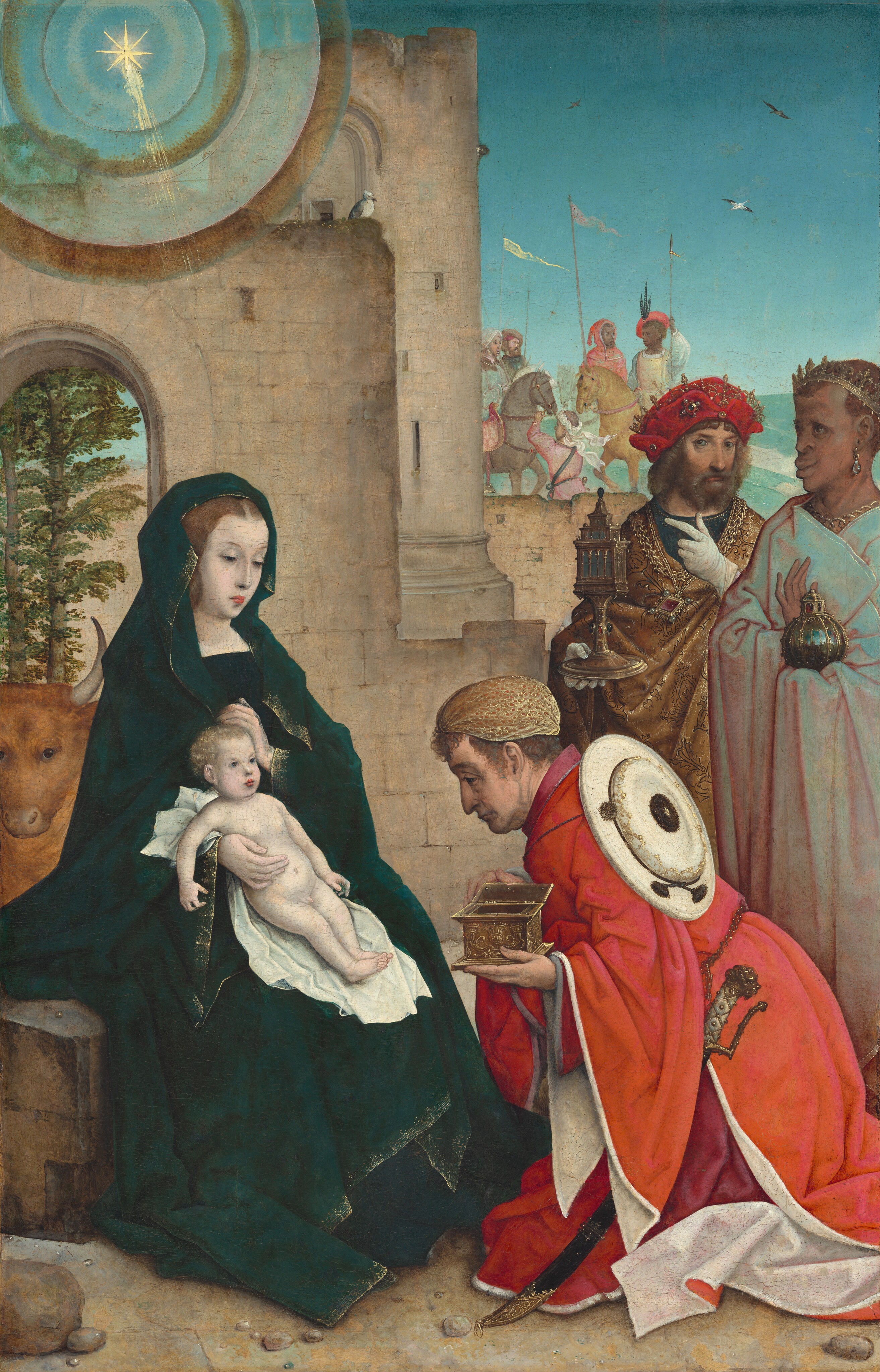 The Adoration of the Magi by Juan de Flandes