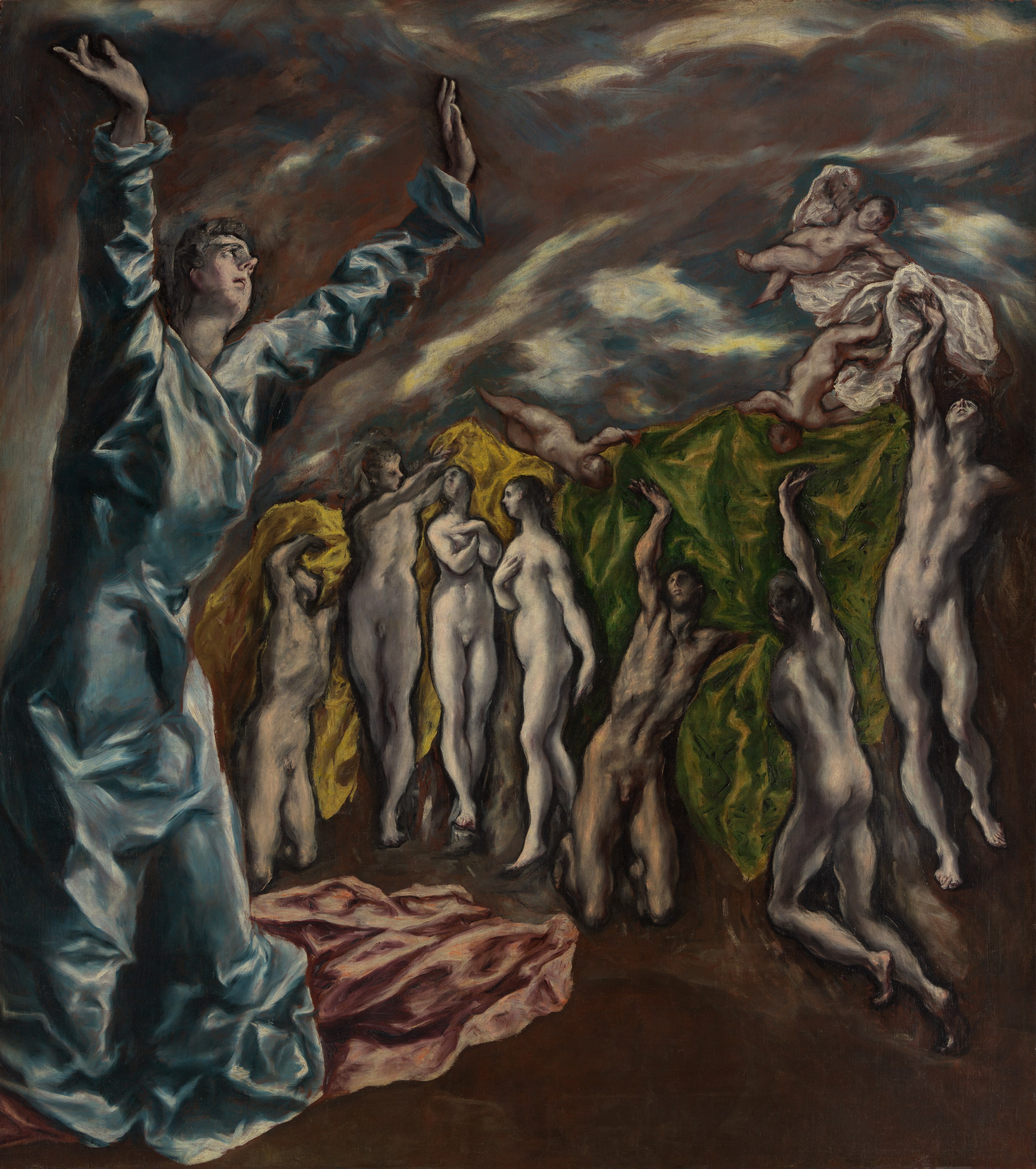 The Vision of Saint John by El Greco (Domenikos Theotokopoulos)