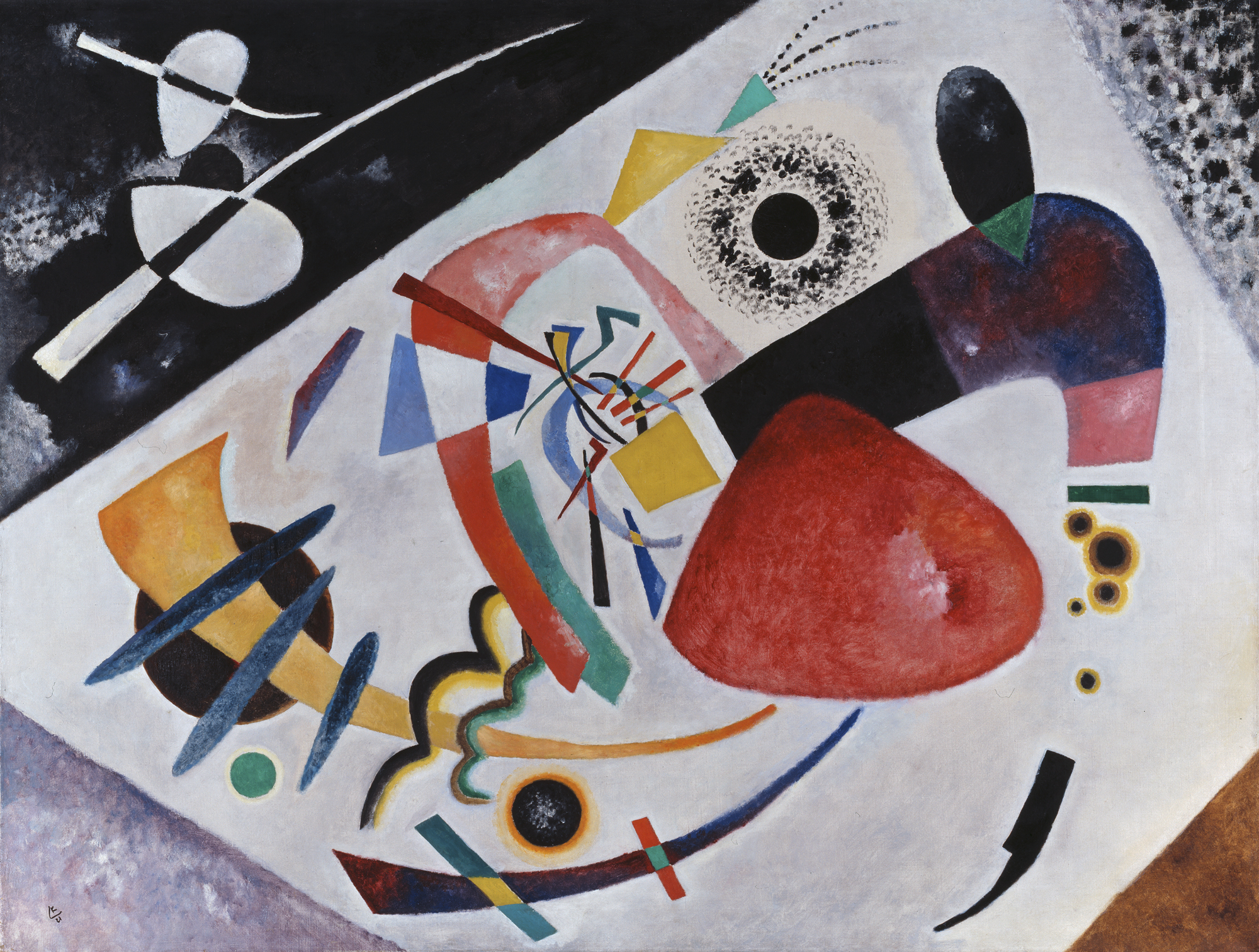 Roter Fleck II by Wassily Kandinsky