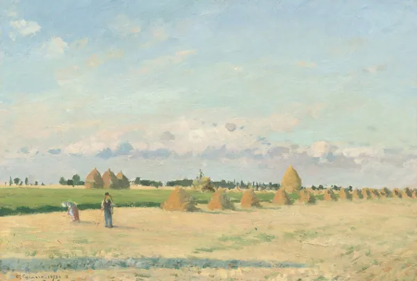 Landscape, Ile-de-France by Camille Pissarro