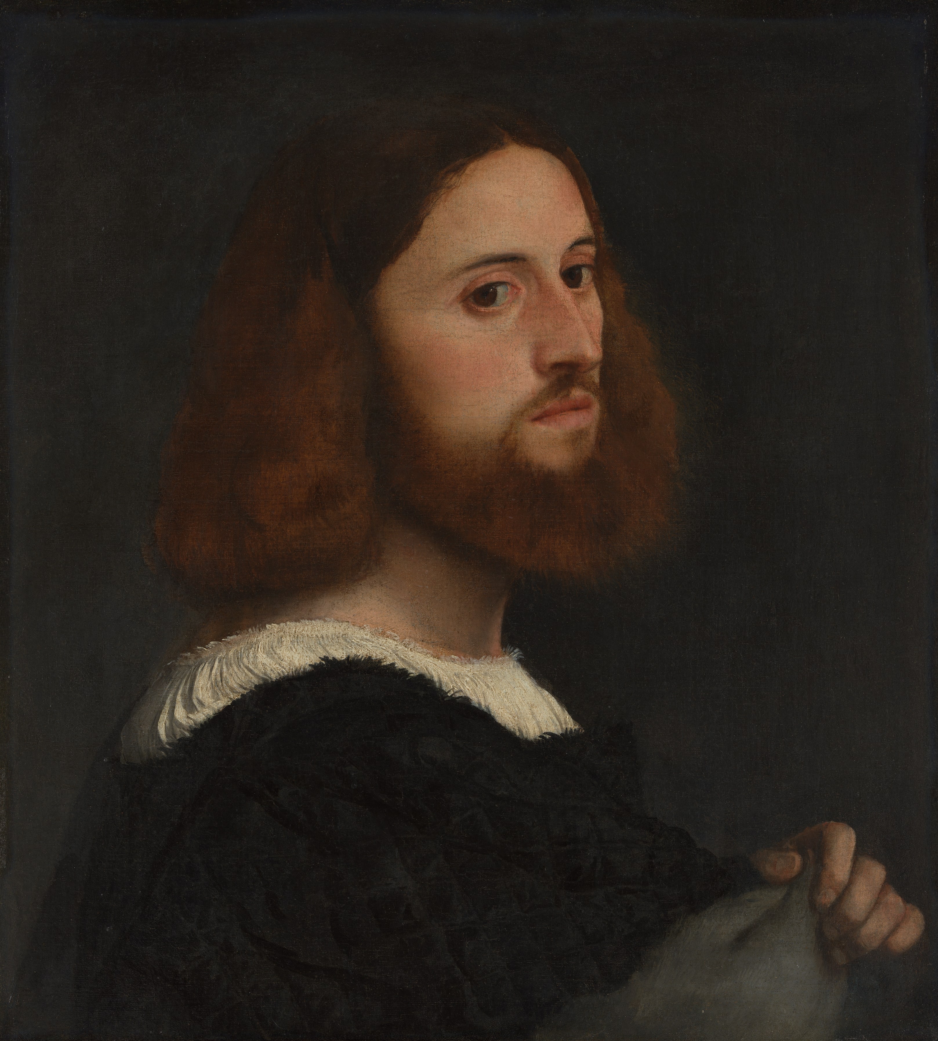 Portrait of a Man by Titian (Tiziano Vecellio)