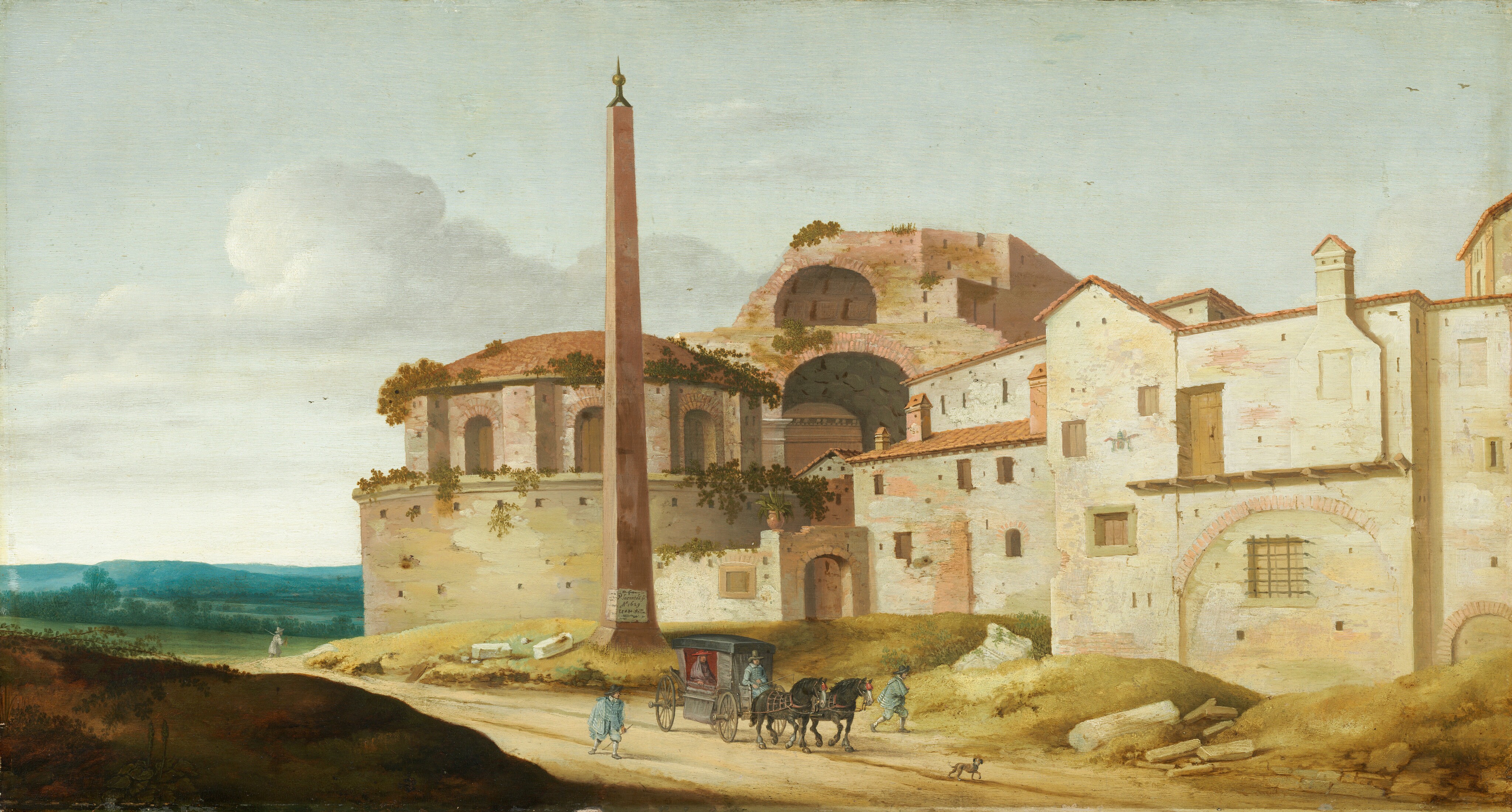 Church of Santa Maria della Febbre, Rome by Pieter Jansz Saenredam