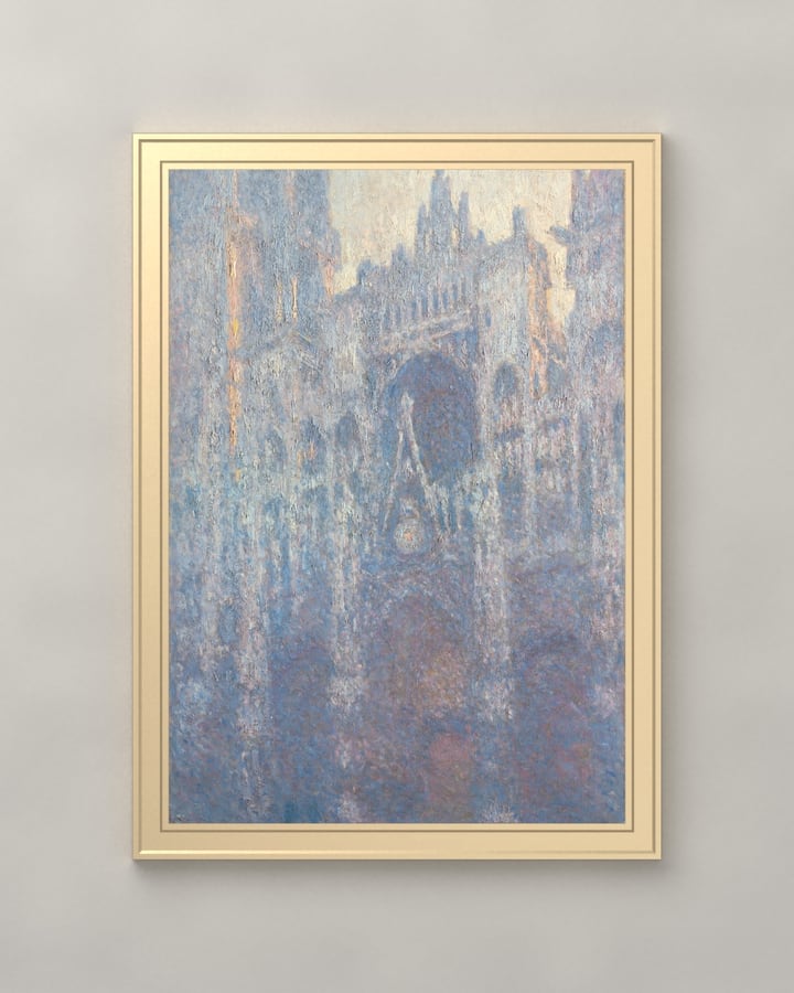 The Portal of Rouen Cathedral in Morning Light, Claude Monet