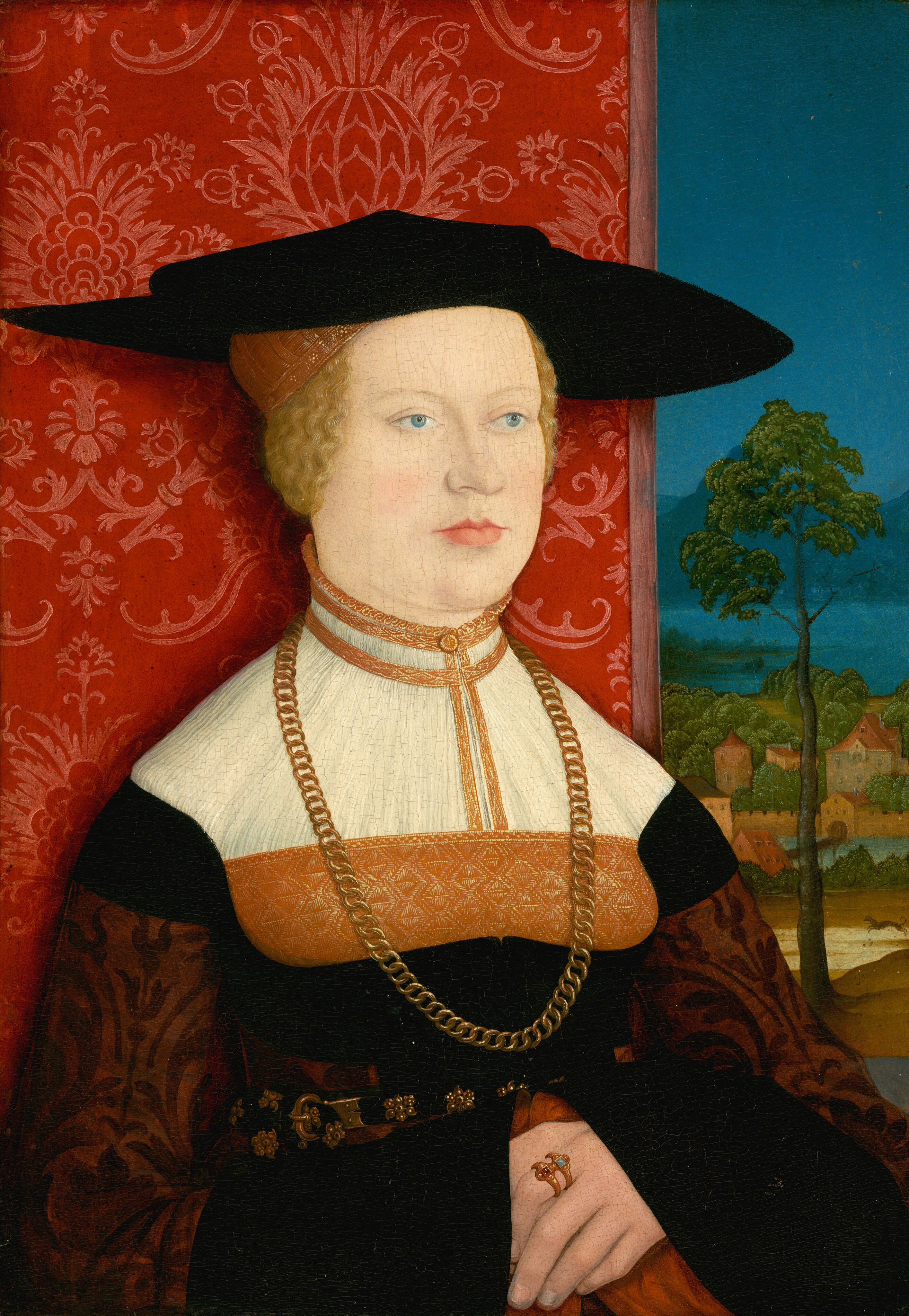 Margarethe Vöhlin [obverse] by Bernhard Strigel