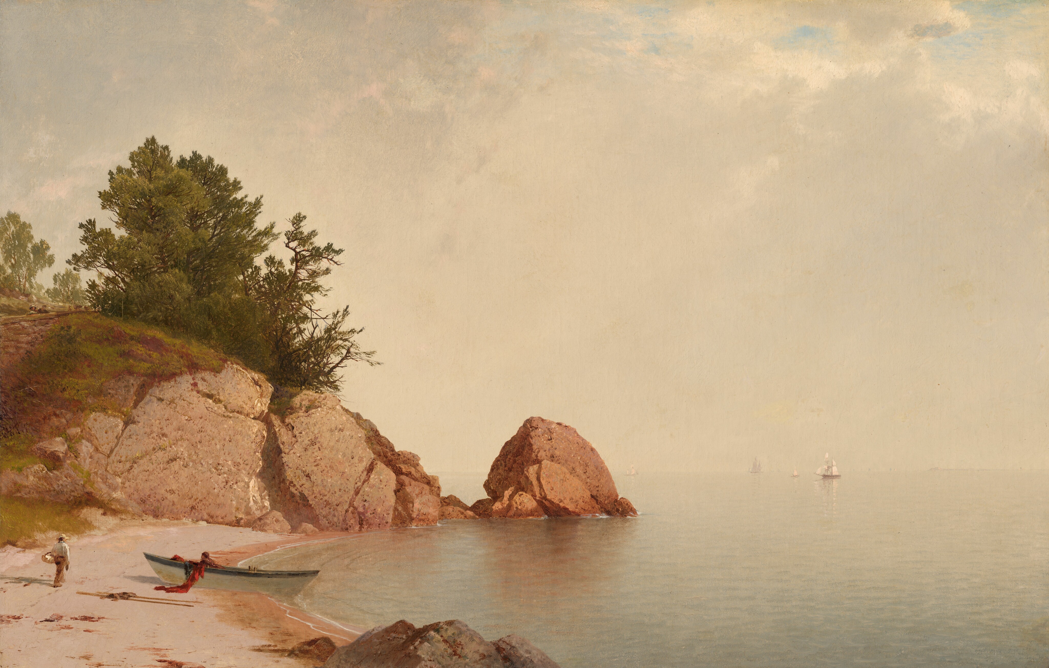 Beach at Beverly by John Frederick Kensett