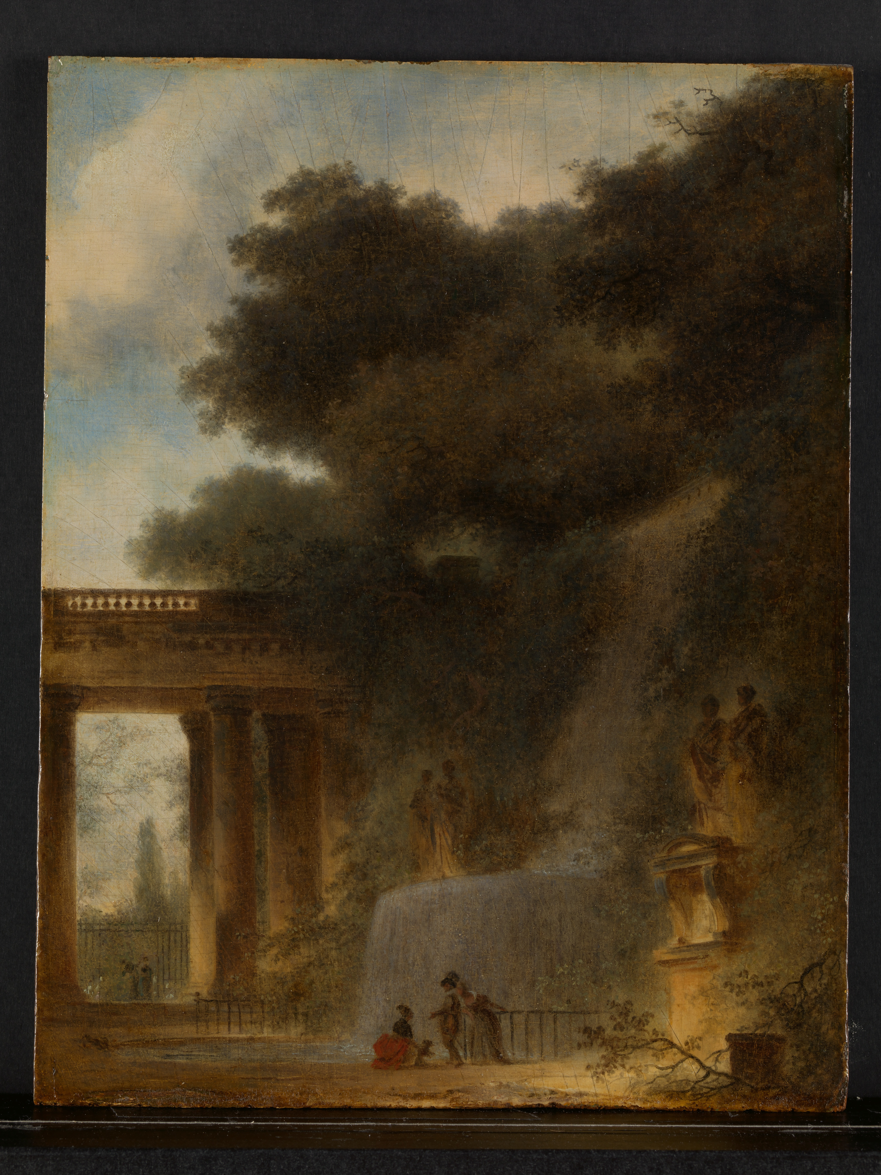 The Cascade by Jean Honoré Fragonard