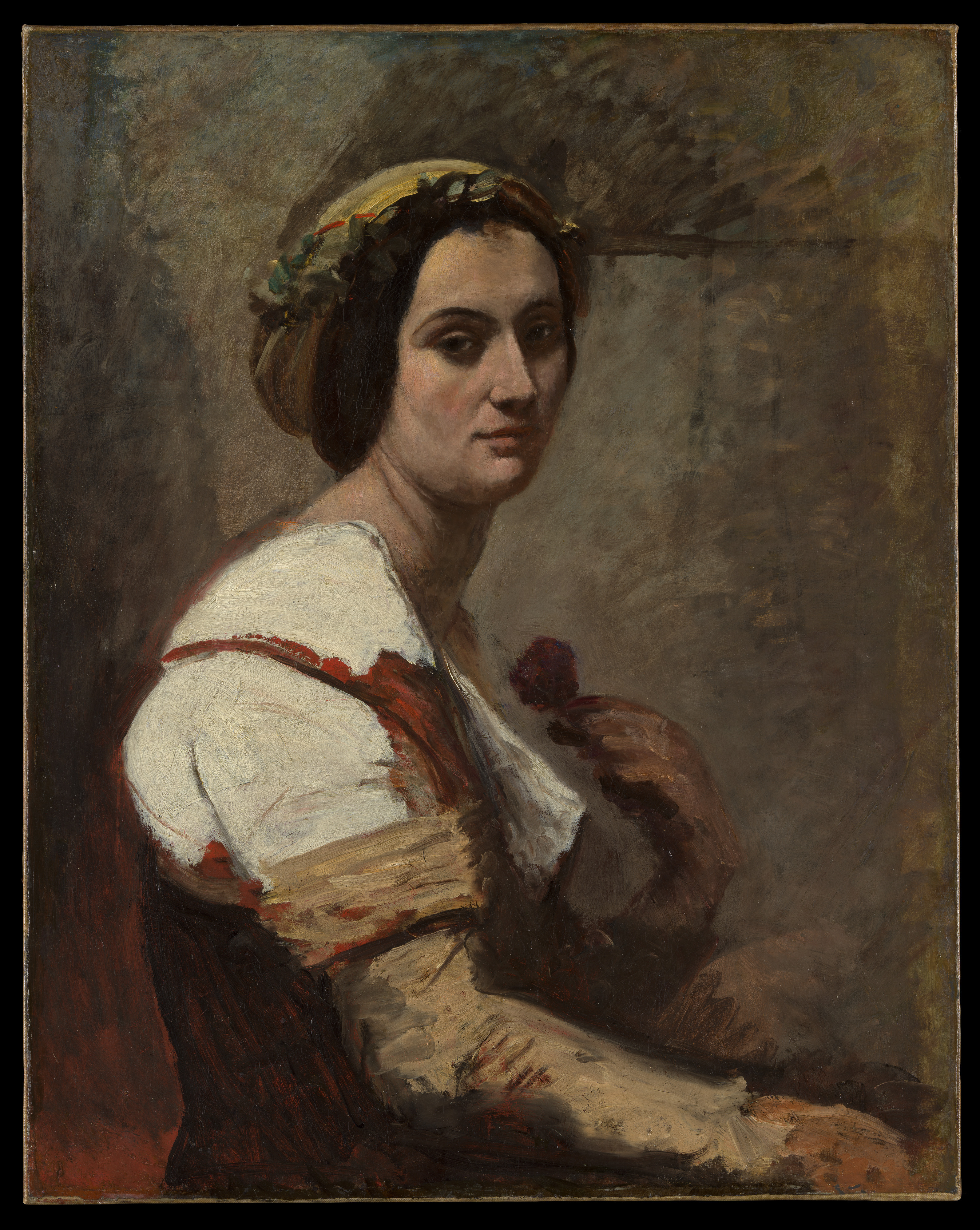 Sibylle by Jean-Baptiste-Camille Corot