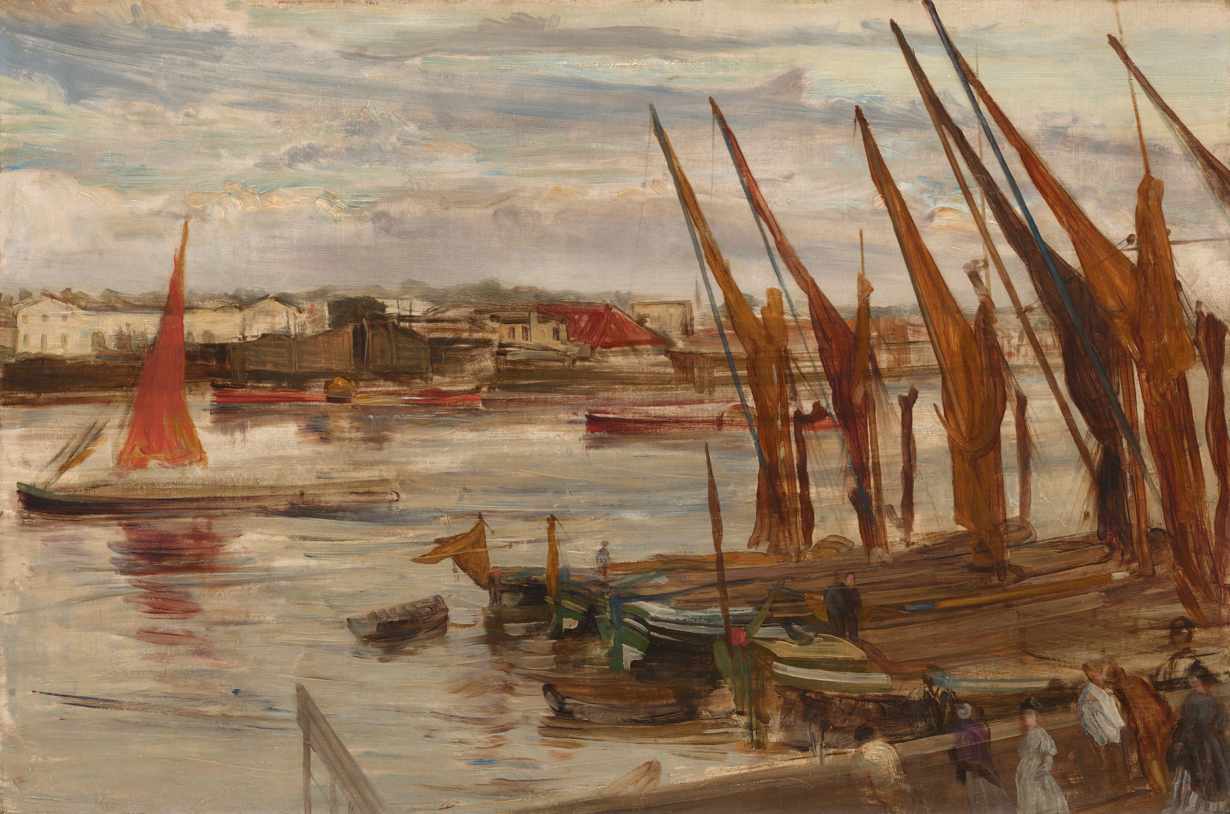 Battersea Reach by James McNeill Whistler