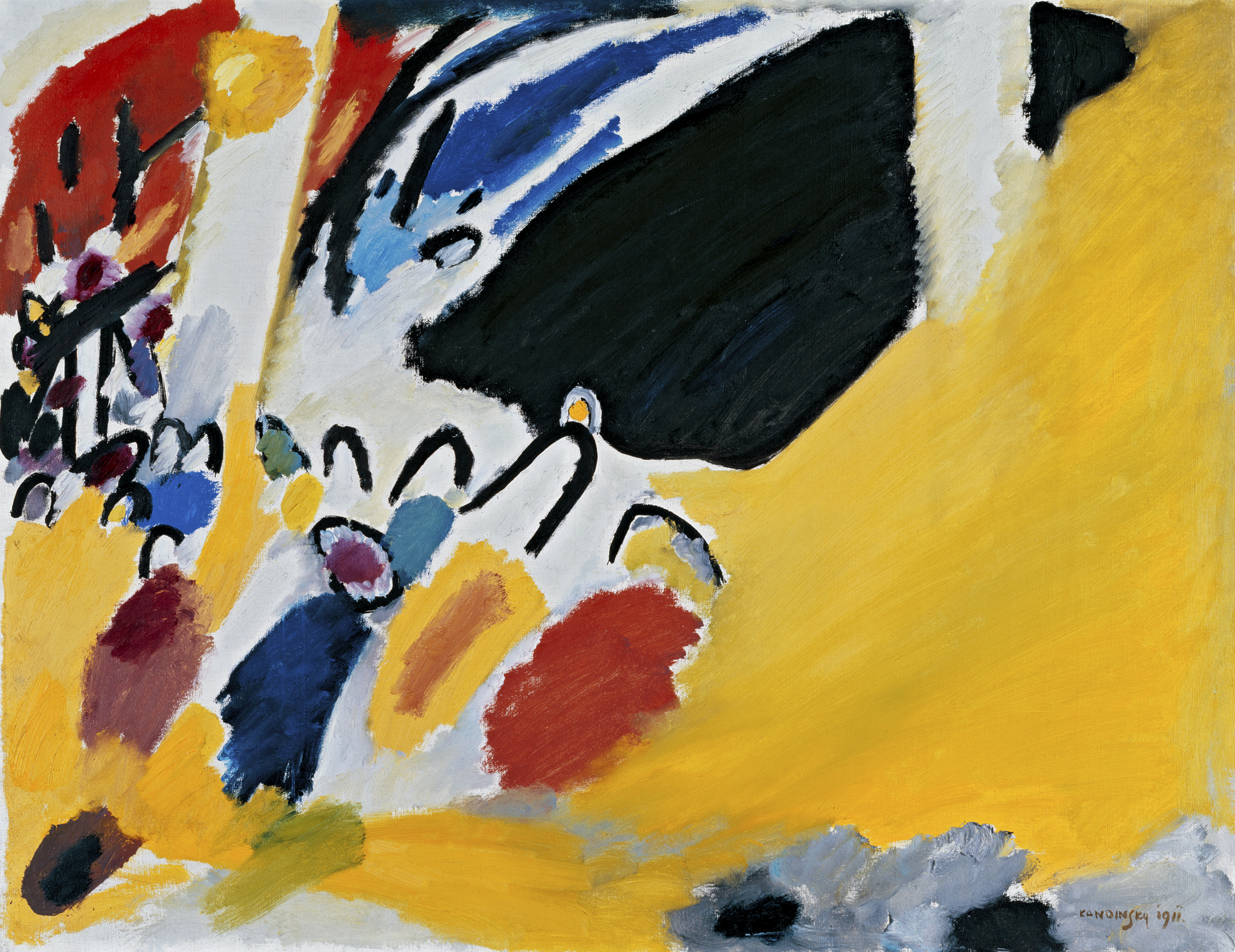 Impression III (Konzert) by Wassily Kandinsky